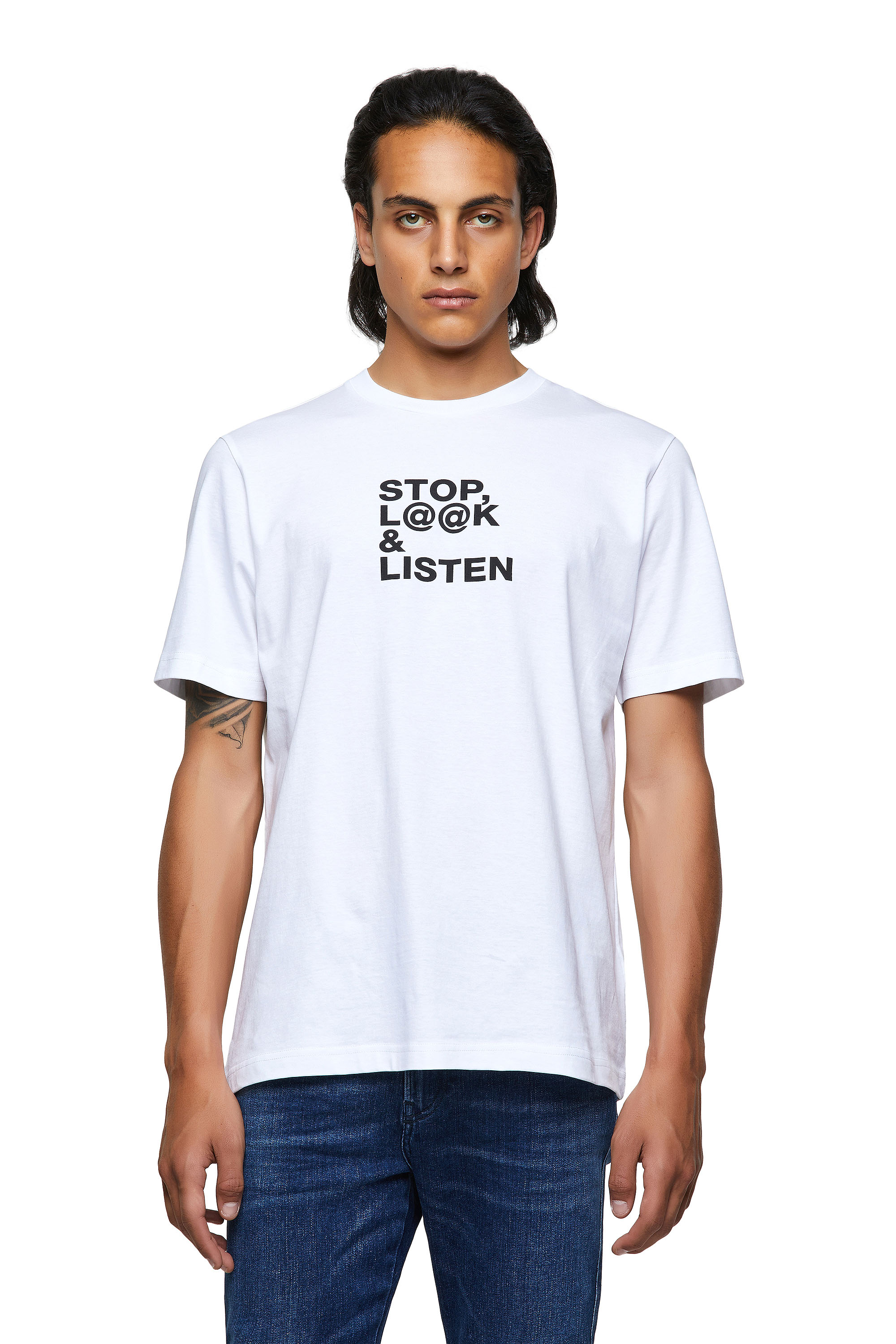 T-JUST-B54, White - T-Shirts