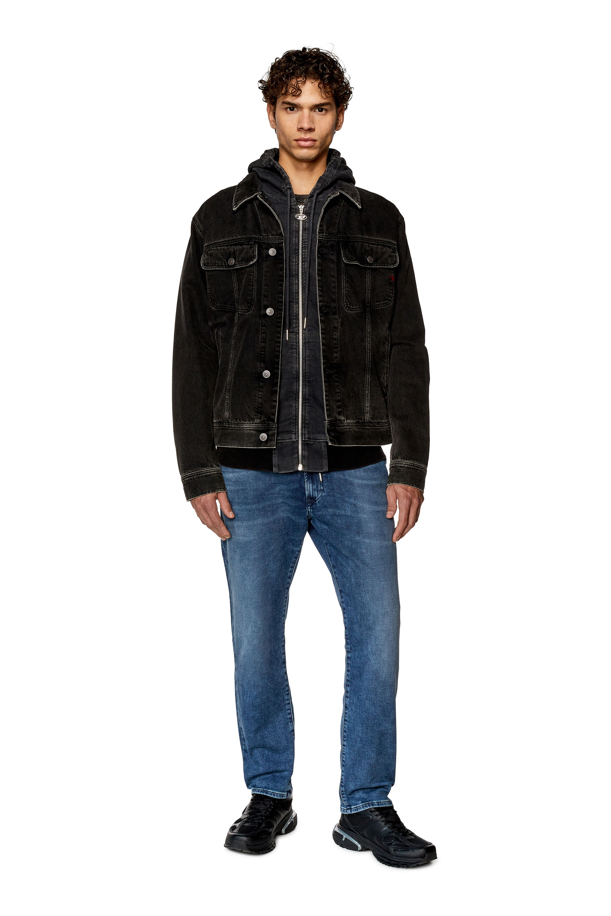 Diesel - Tapered Krooley JoggJeans® 068FJ, Medium blue - Image 4