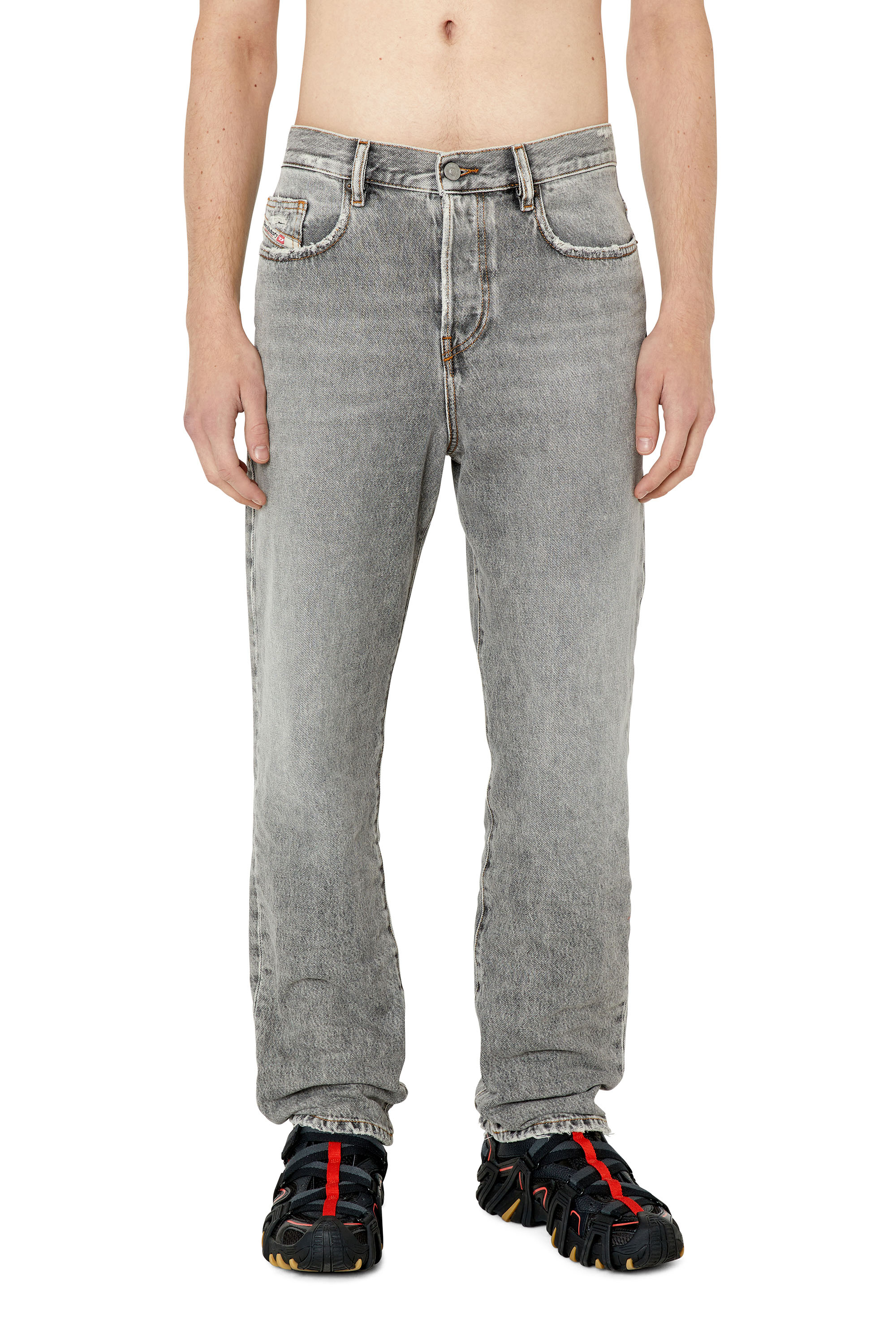 Diesel - Straight Jeans 2020 D-Viker E9B84, Light Grey - Image 2