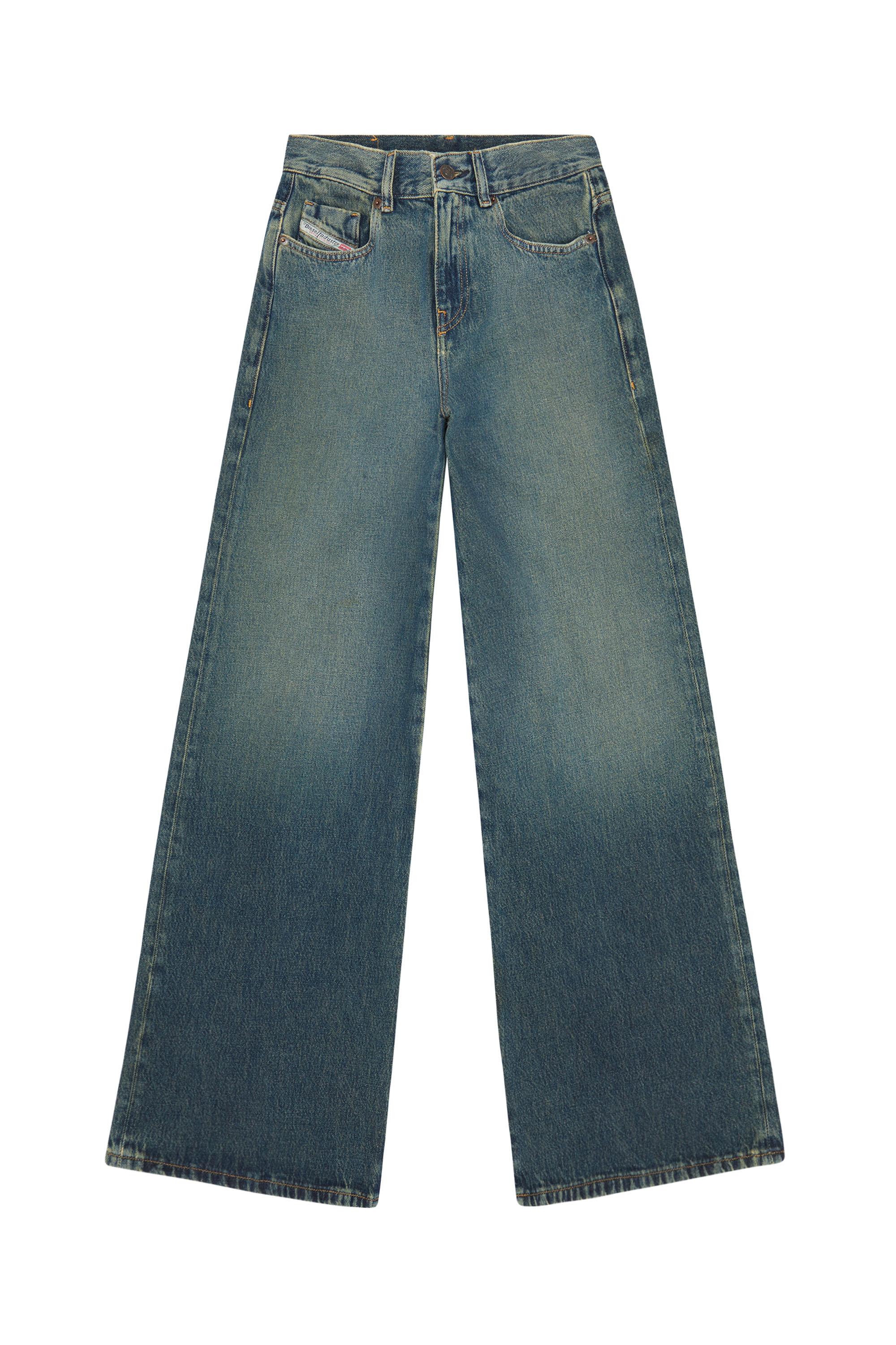 1978 D-AKEMI 09C04 Bootcut and Flare Jeans, Dark Blue - Jeans