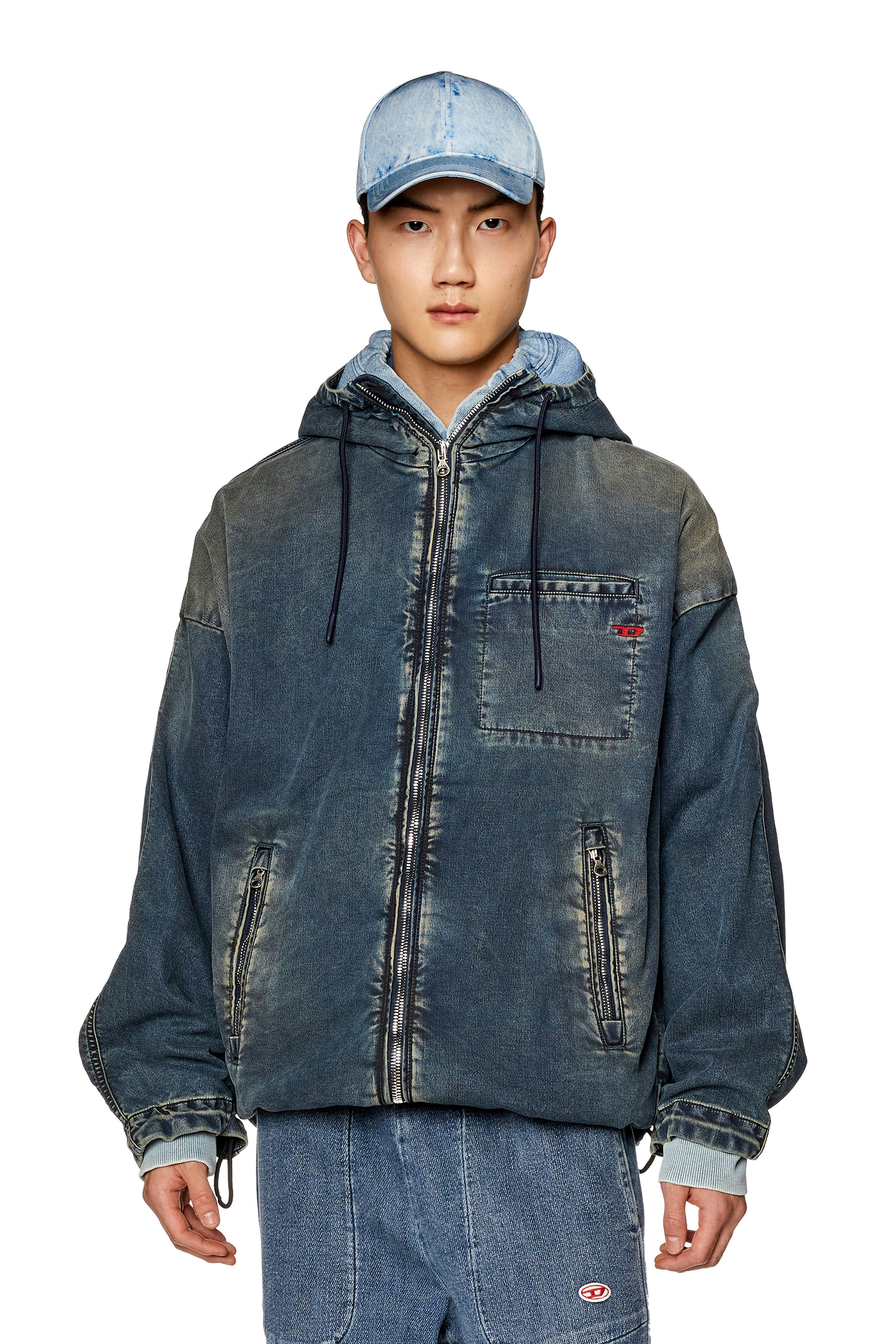 Diesel - D-HENNES JOGG, Dark Blue - Image 1