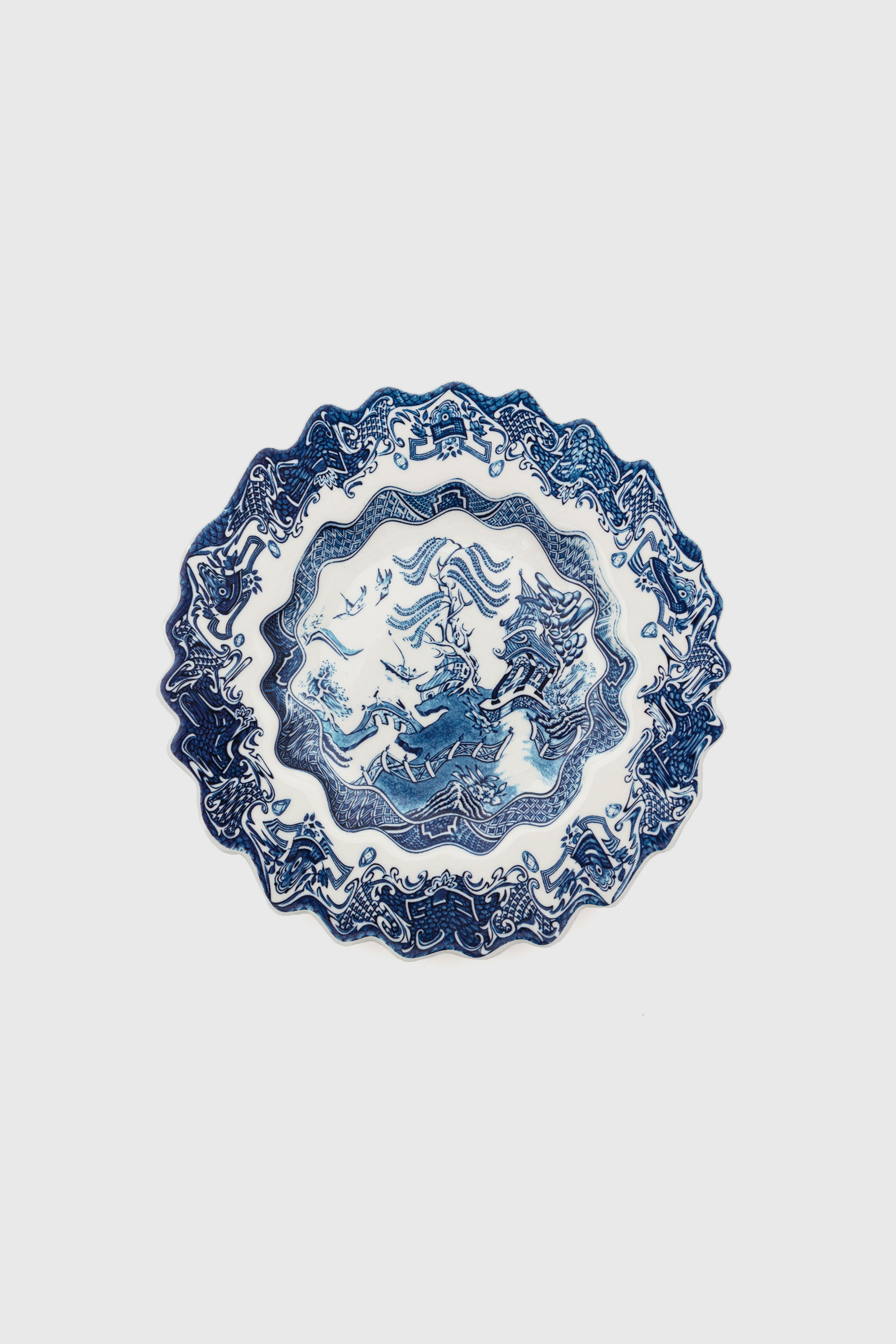 Porcelain dessert plate