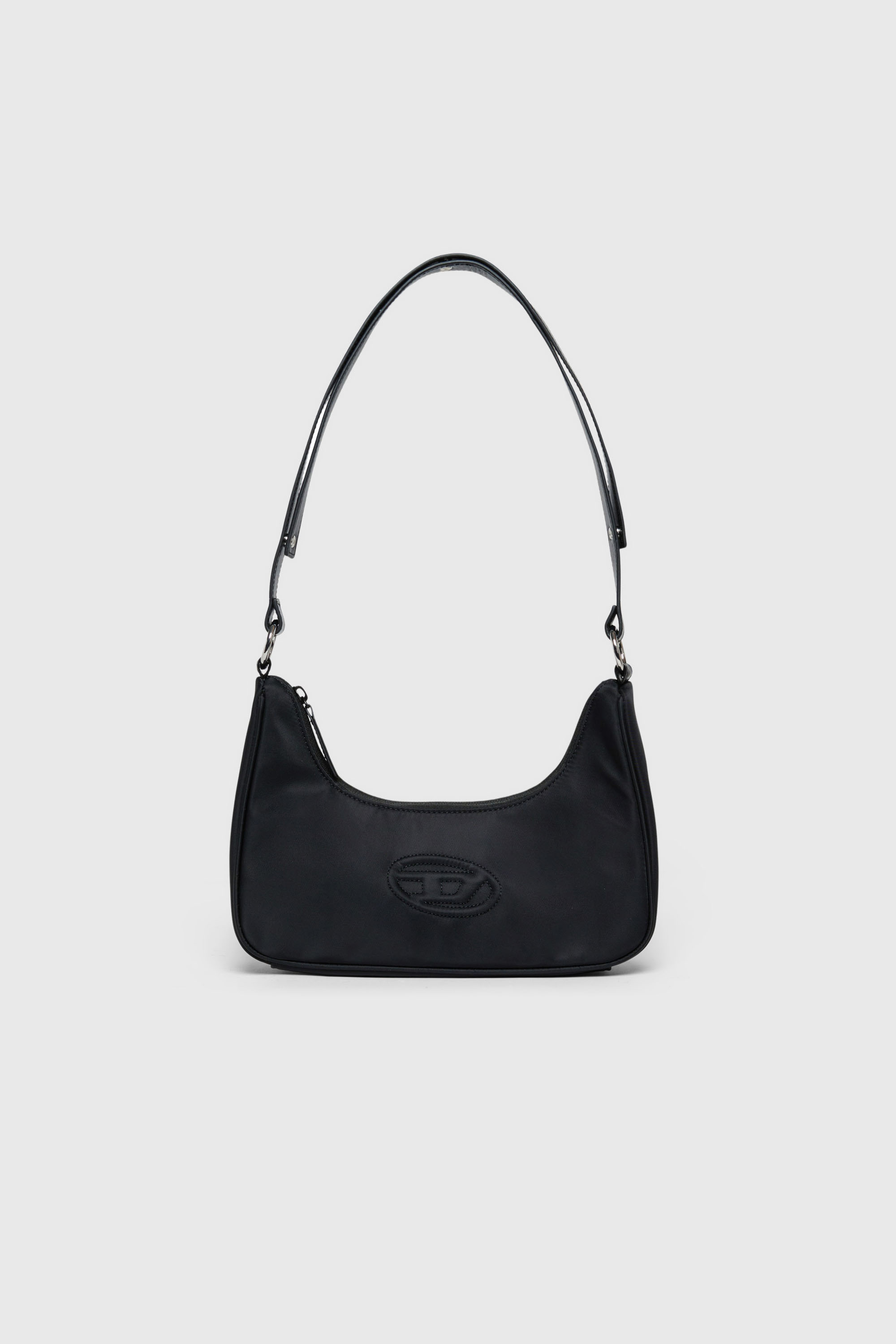 WUNSY - Nylon shoulder bag with Oval D logo