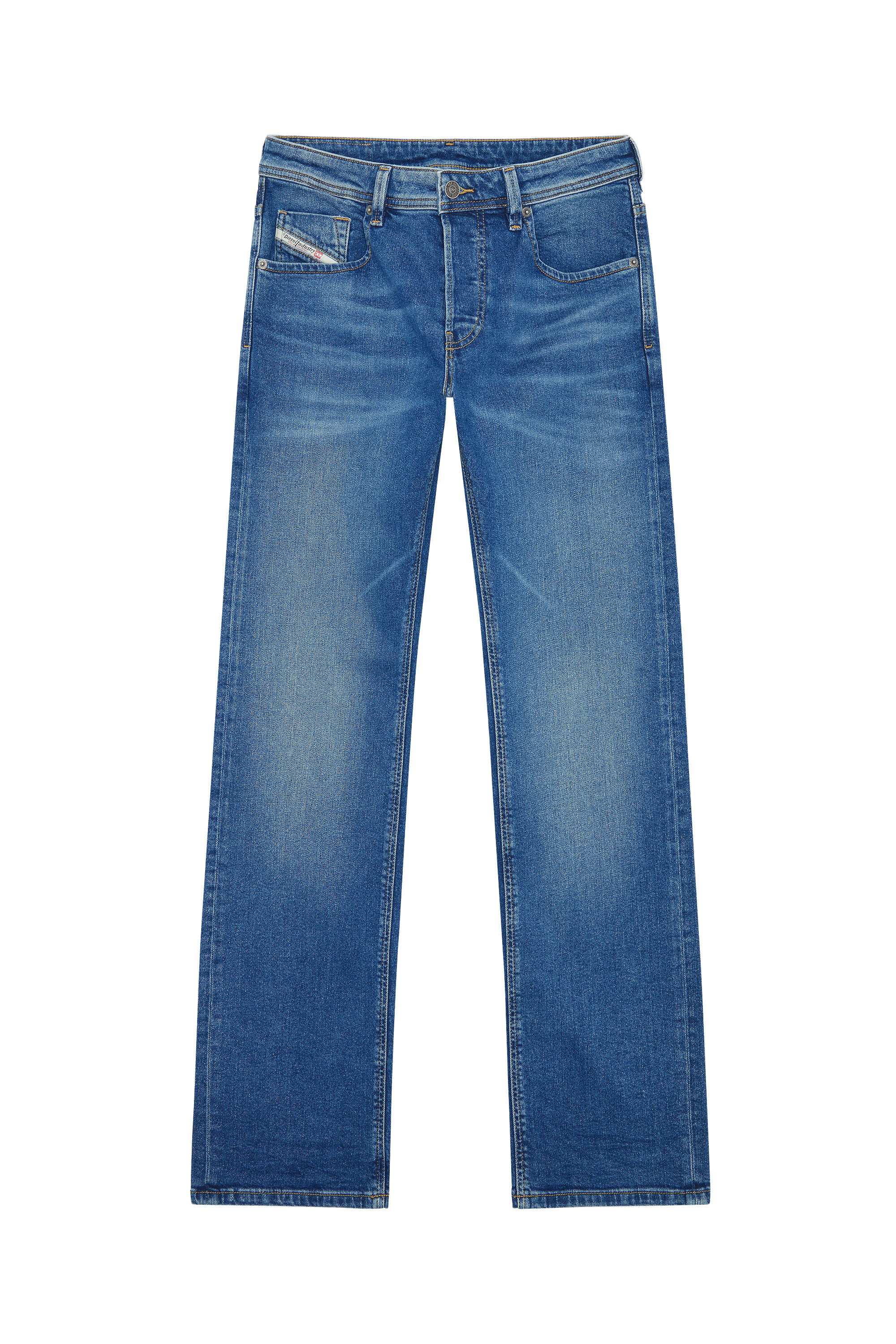 Diesel - Larkee E9A80 Straight Jeans, Medium blue - Image 5
