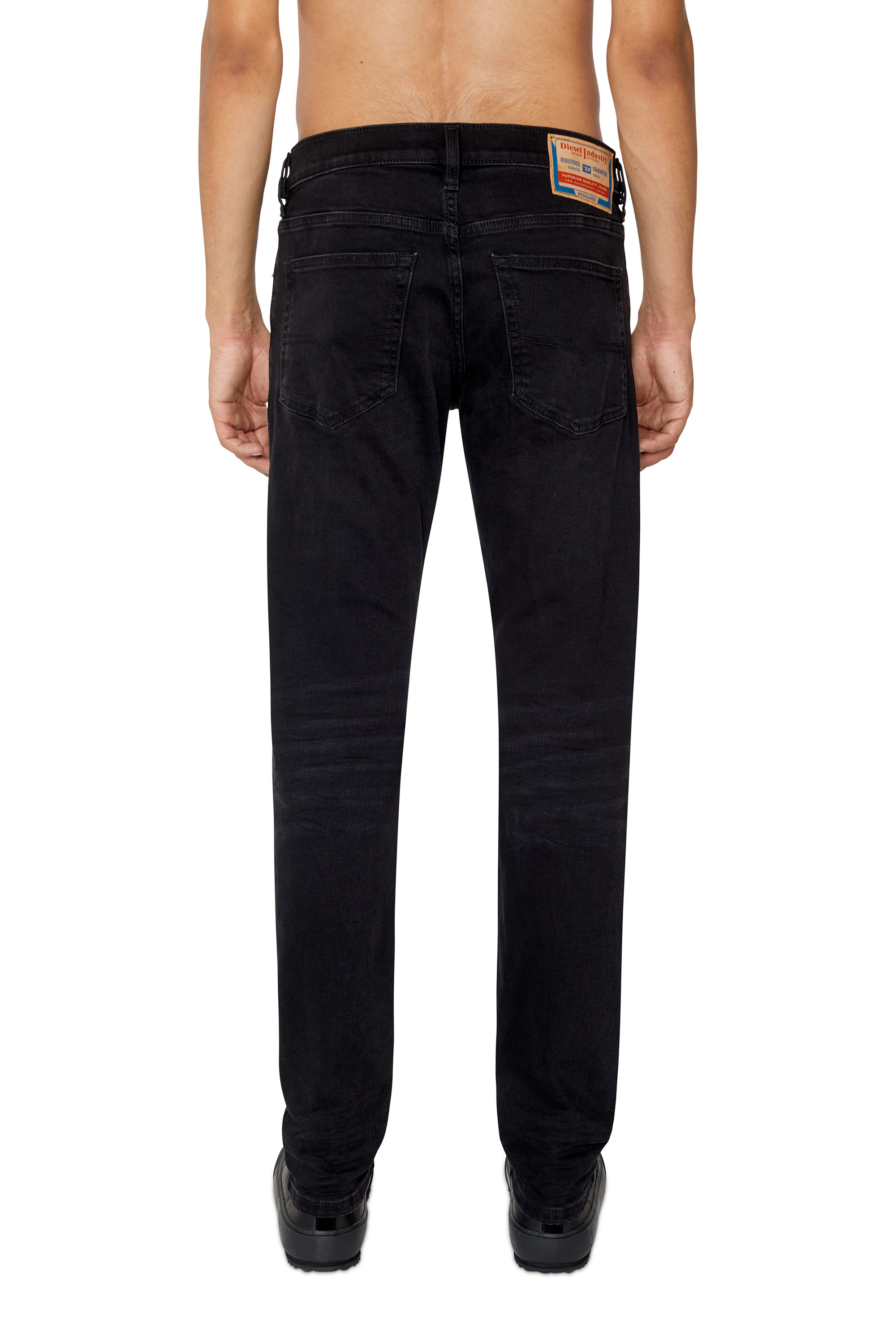 Diesel - Slim Jeans D-Luster 0IHAU, Black/Dark grey - Image 3