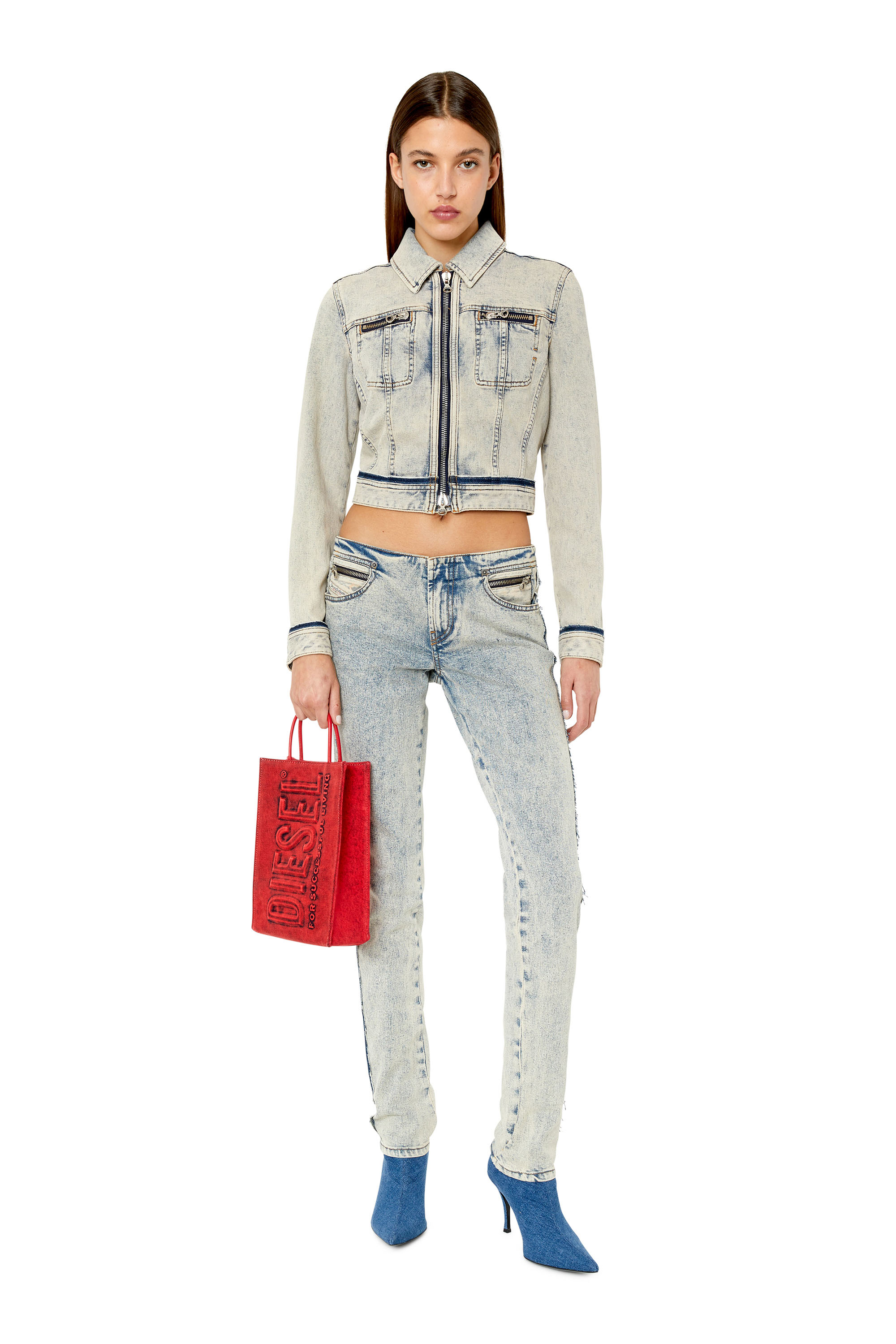 Diesel - D-Tail 09F12 Skinny Jeans, Medium blue - Image 5