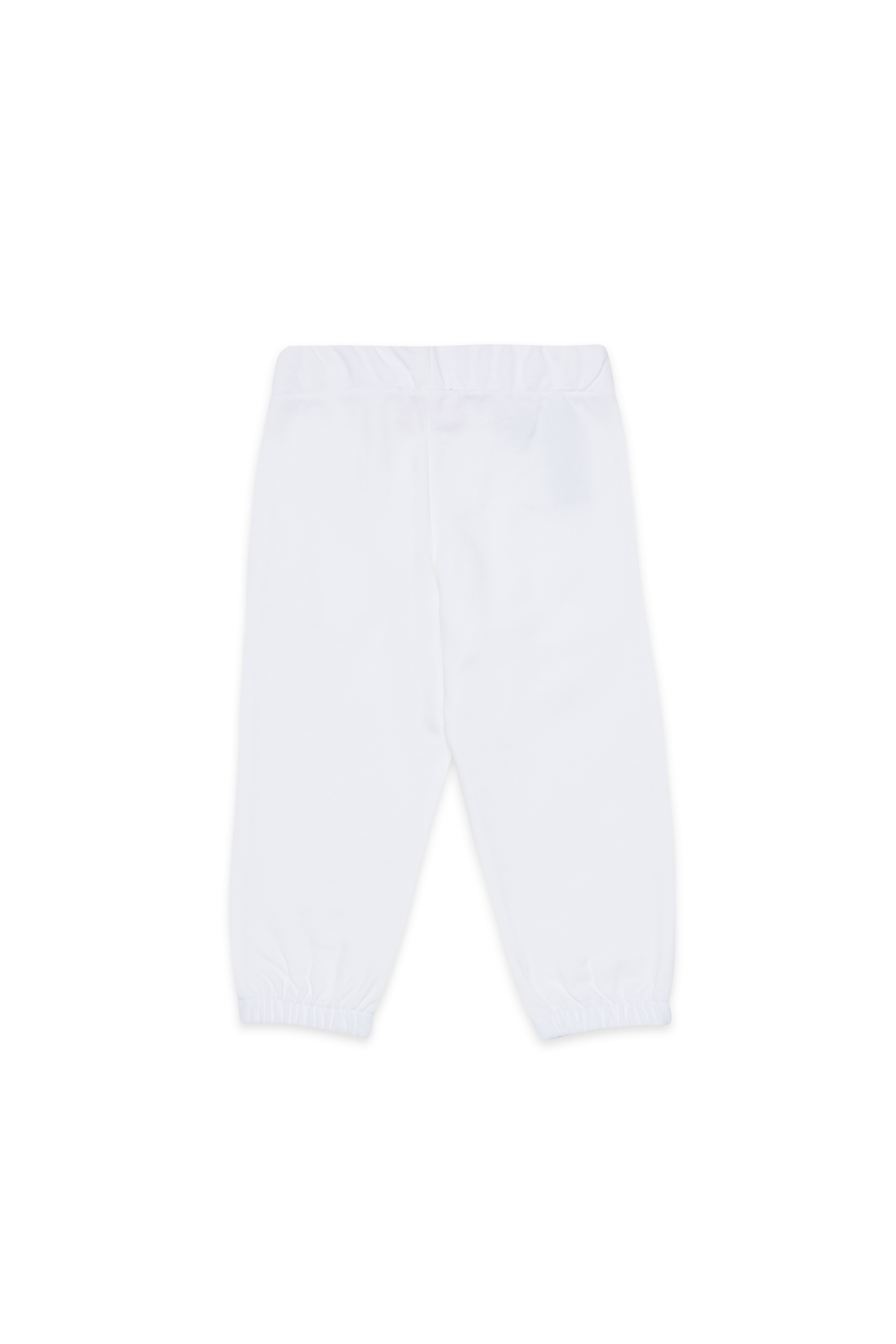 Diesel - PBASEB, Unisex's Sweatpants with smudged logo in White - 2