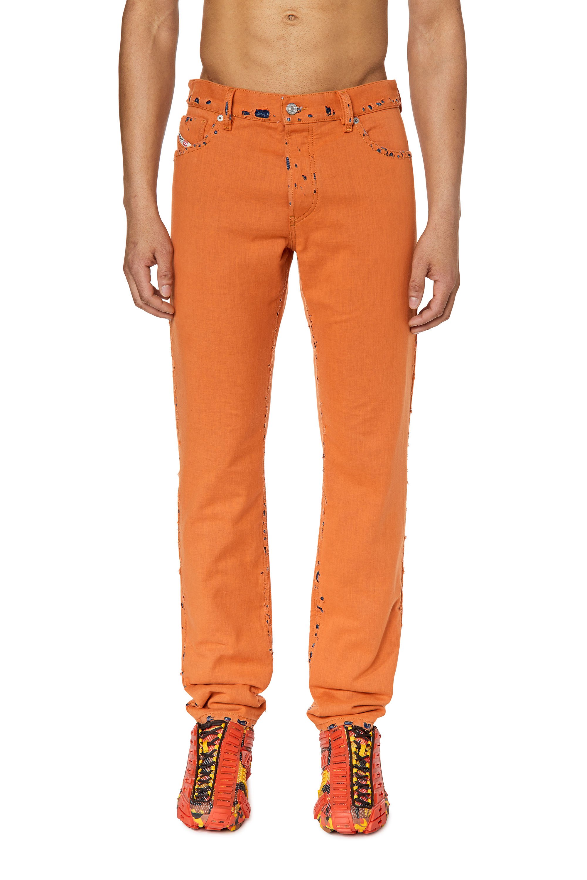 Diesel - 1995 D-Sark 007R5 Straight Jeans, Orange - Image 1