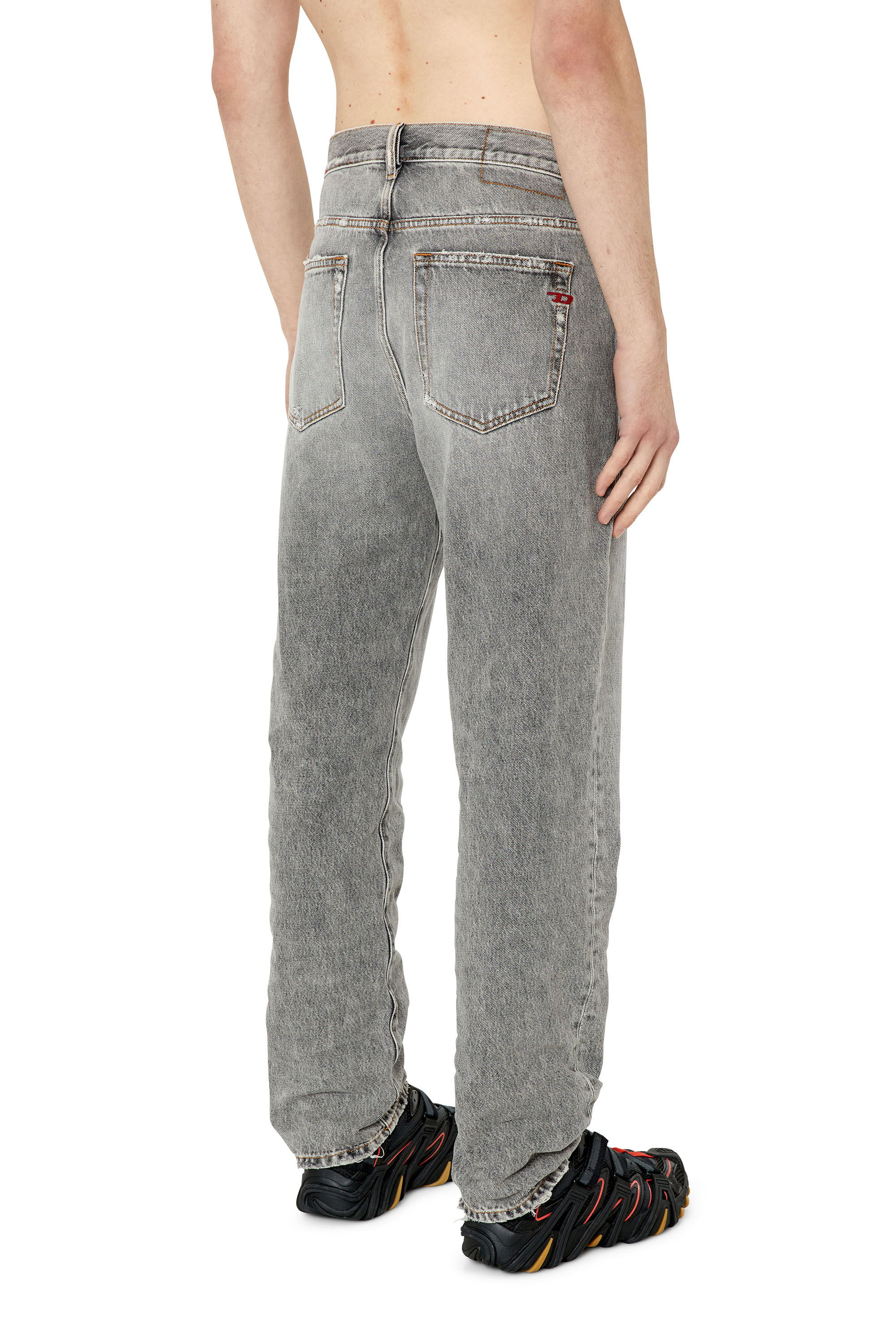 Diesel - Straight Jeans 2020 D-Viker E9B84, Light Grey - Image 3