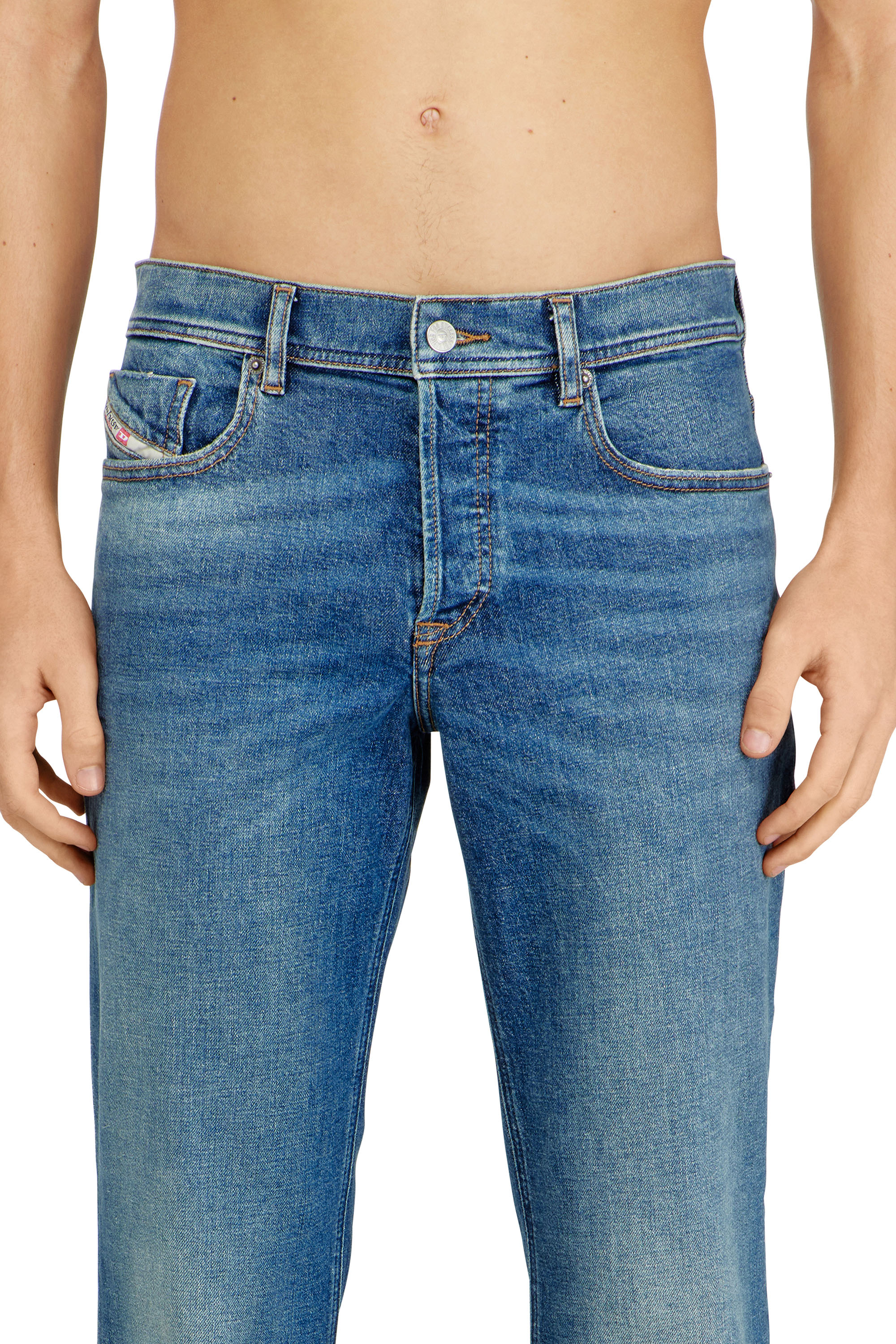 Diesel - Man's Regular Jeans 2023 D-Finitive 0BEBD, Blue - 5