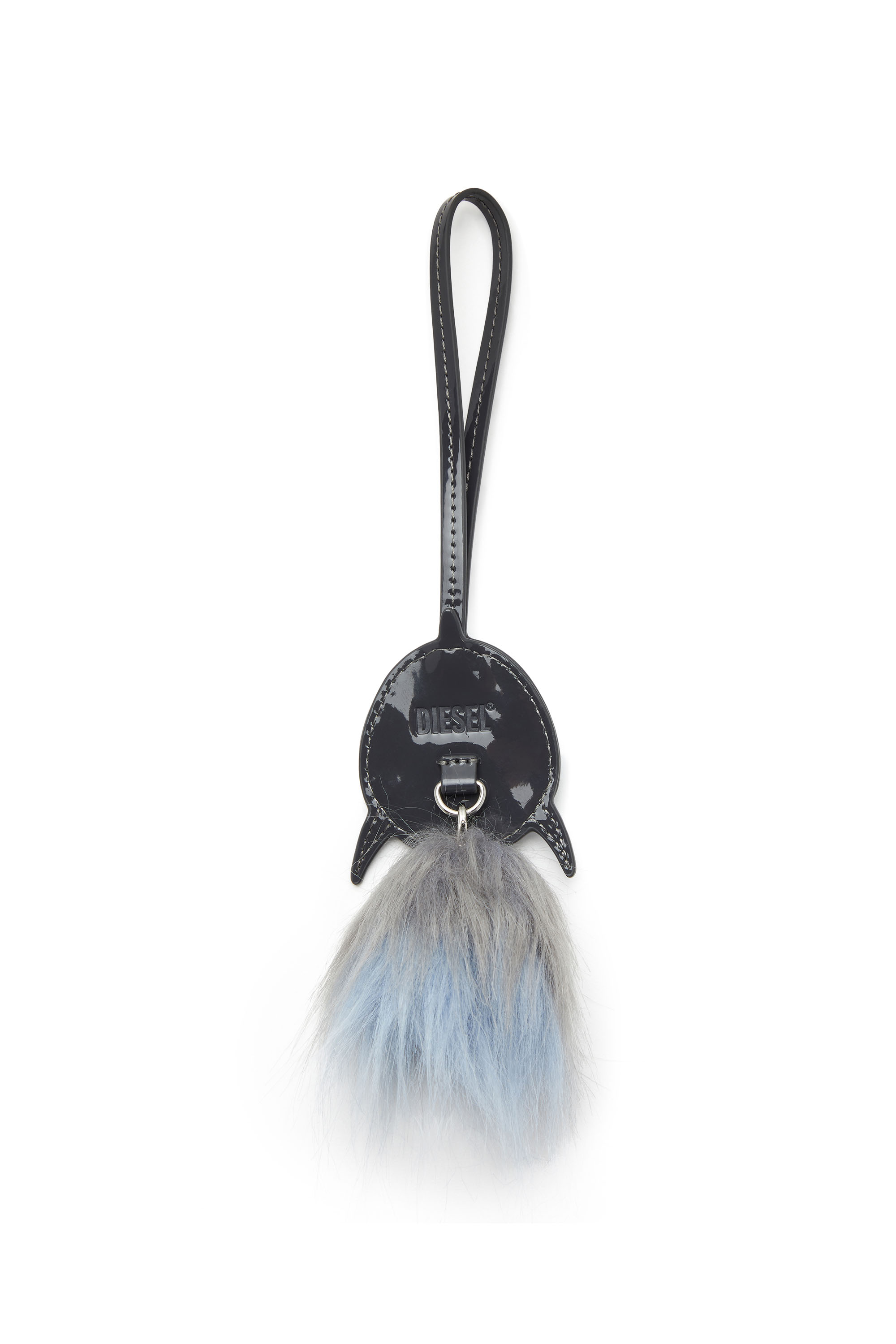 Diesel - FUR CHARMS II, Woman's Soft touch dolphin-shaped Charm in Azure - 3