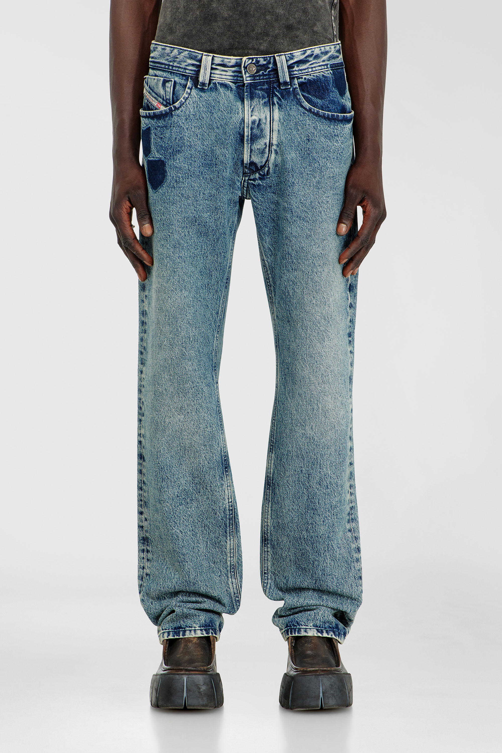 Diesel - Man's Regular Jeans 1985 Larkee 0IFBV, Medium blue - 1