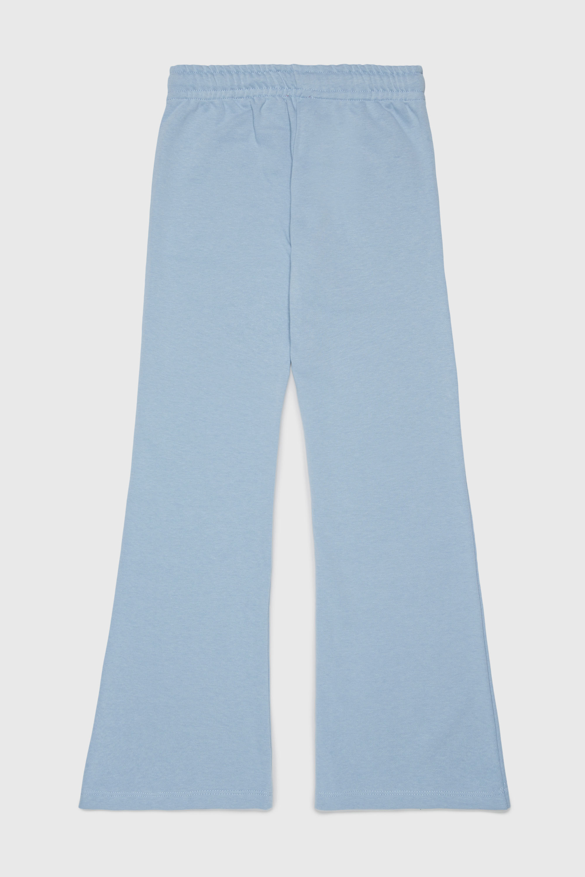 Diesel - PALBIRT, Woman's Flared sweatpants with Oval D logo in Light Blue - 2
