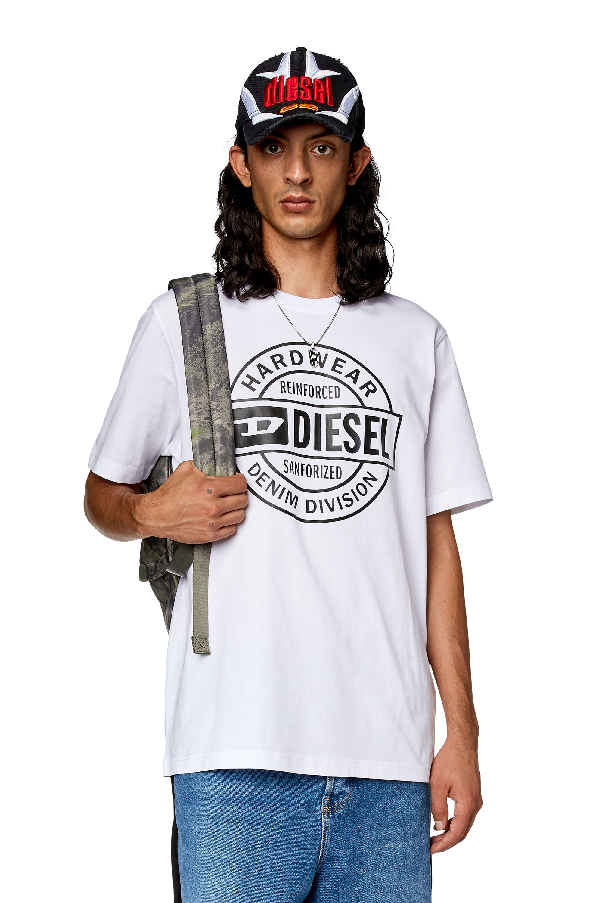 Diesel - T-JUST-L21, White - Image 1