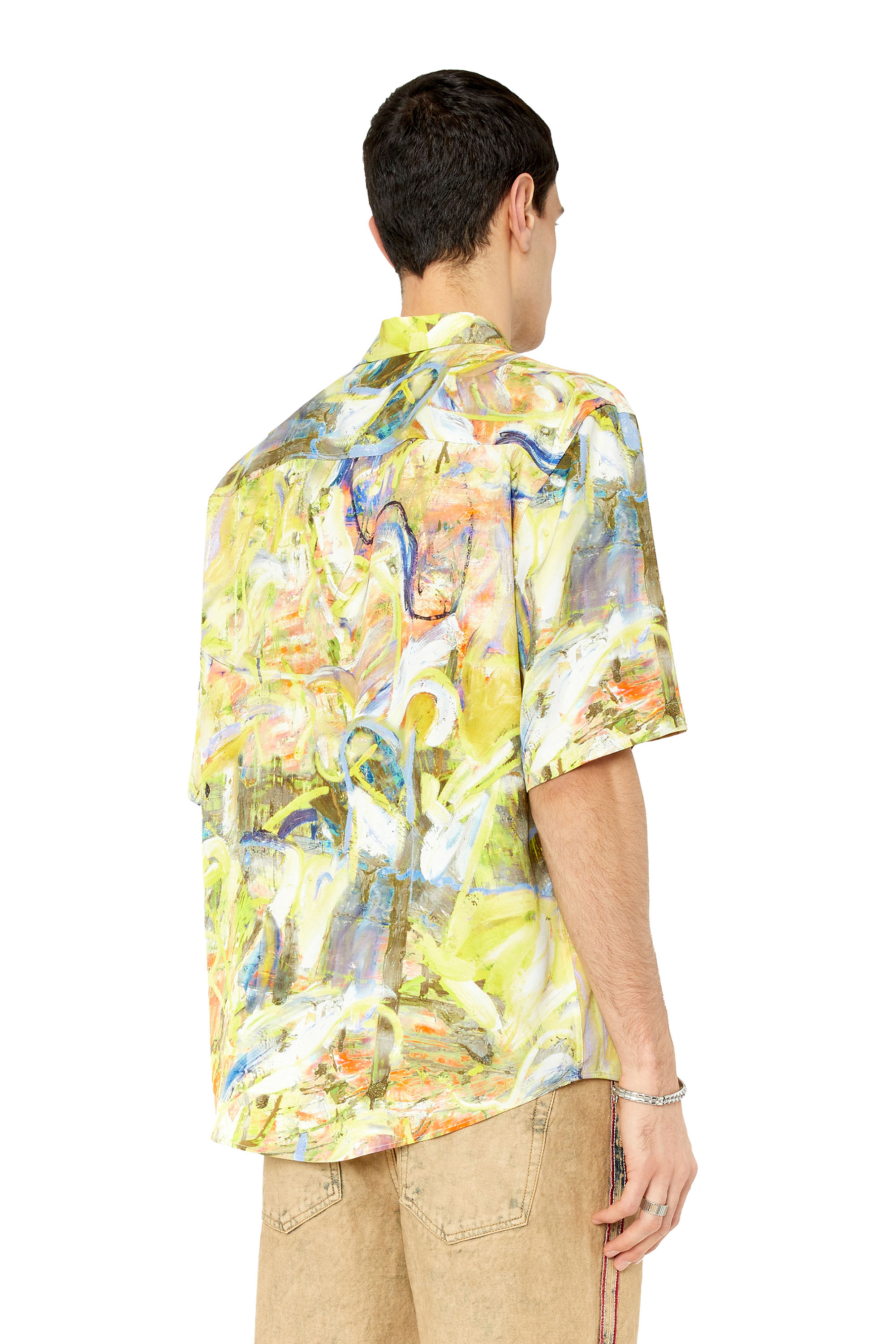 Diesel - S-UMBE-SSL-PRINT, Green/Yellow - Image 4