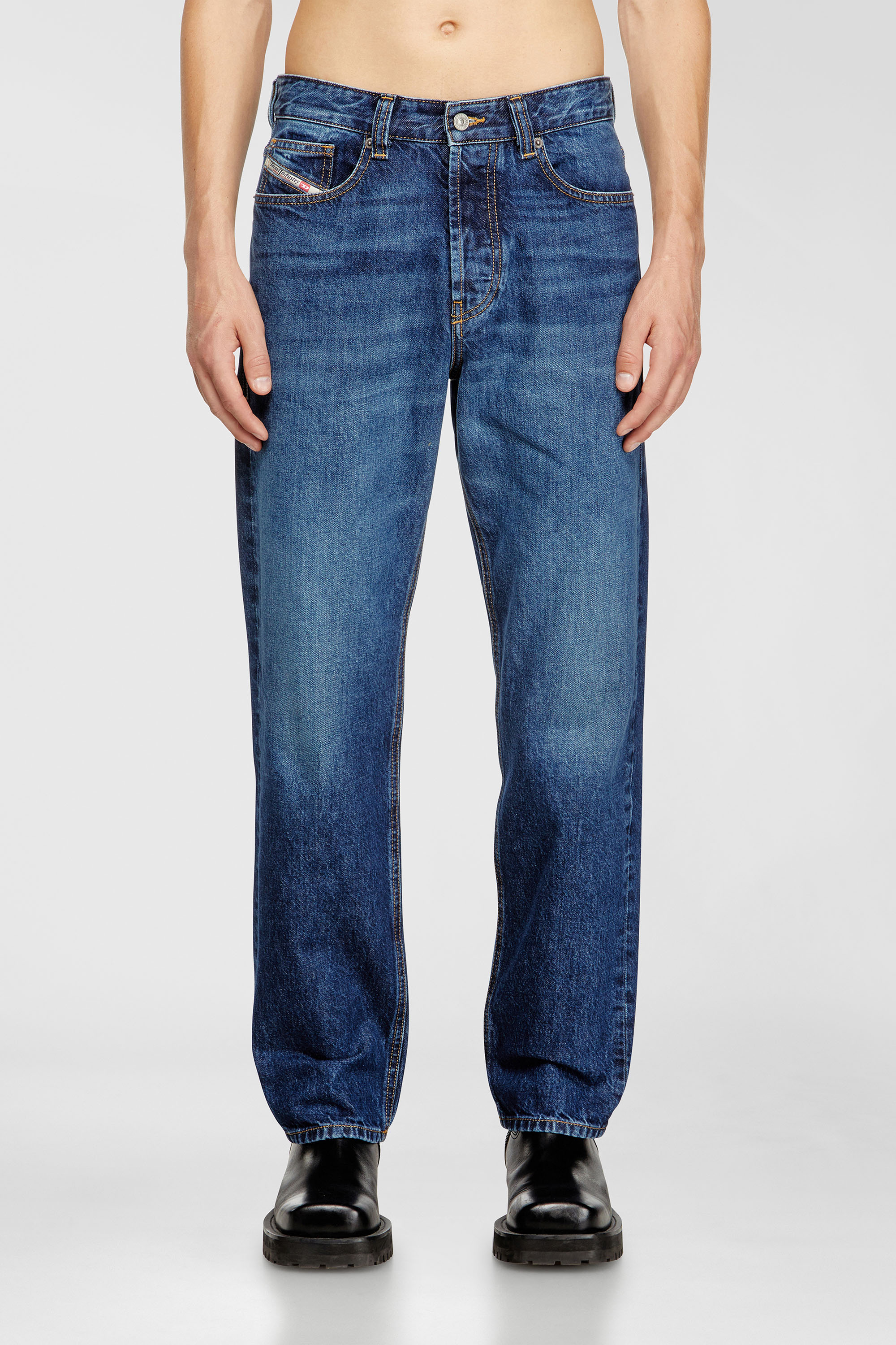 Diesel - Man's Regular Jeans 2024 D-Macs 09I27, Medium blue - 1