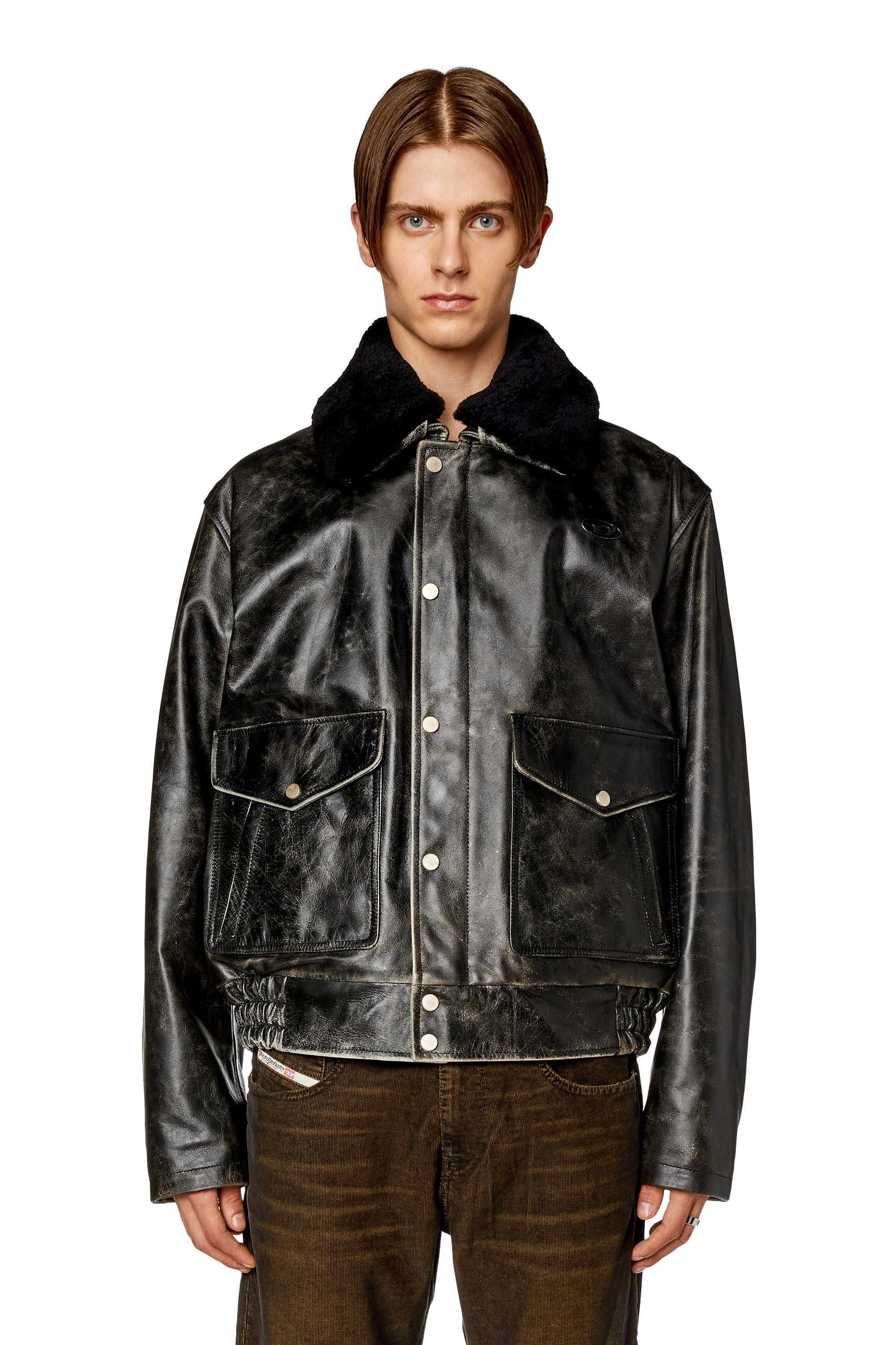 Diesel - L-MUDS-FUR, Black - Image 4