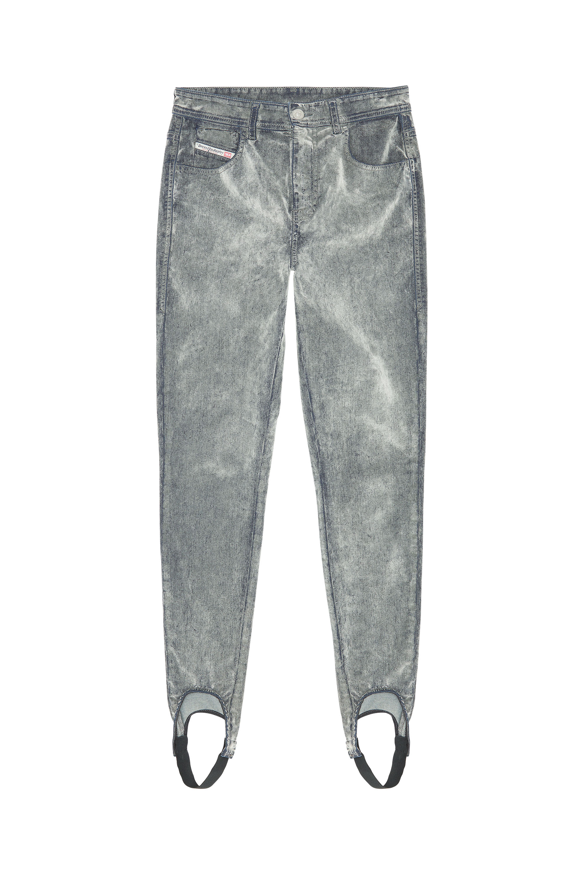 Diesel - SLANDY JoggJeans® 068CF Super skinny, Grey - Image 6