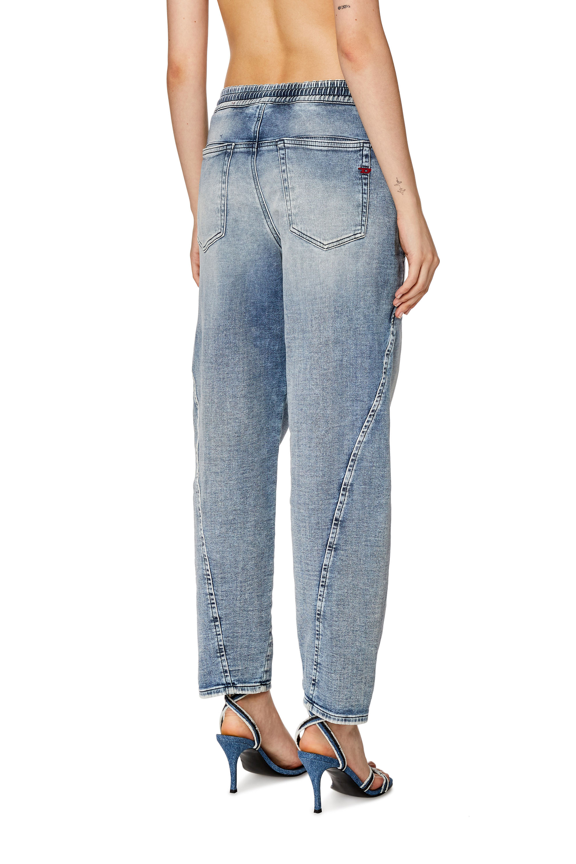 Diesel - Boyfriend Krailey JoggJeans® 068FL, Medium blue - Image 3