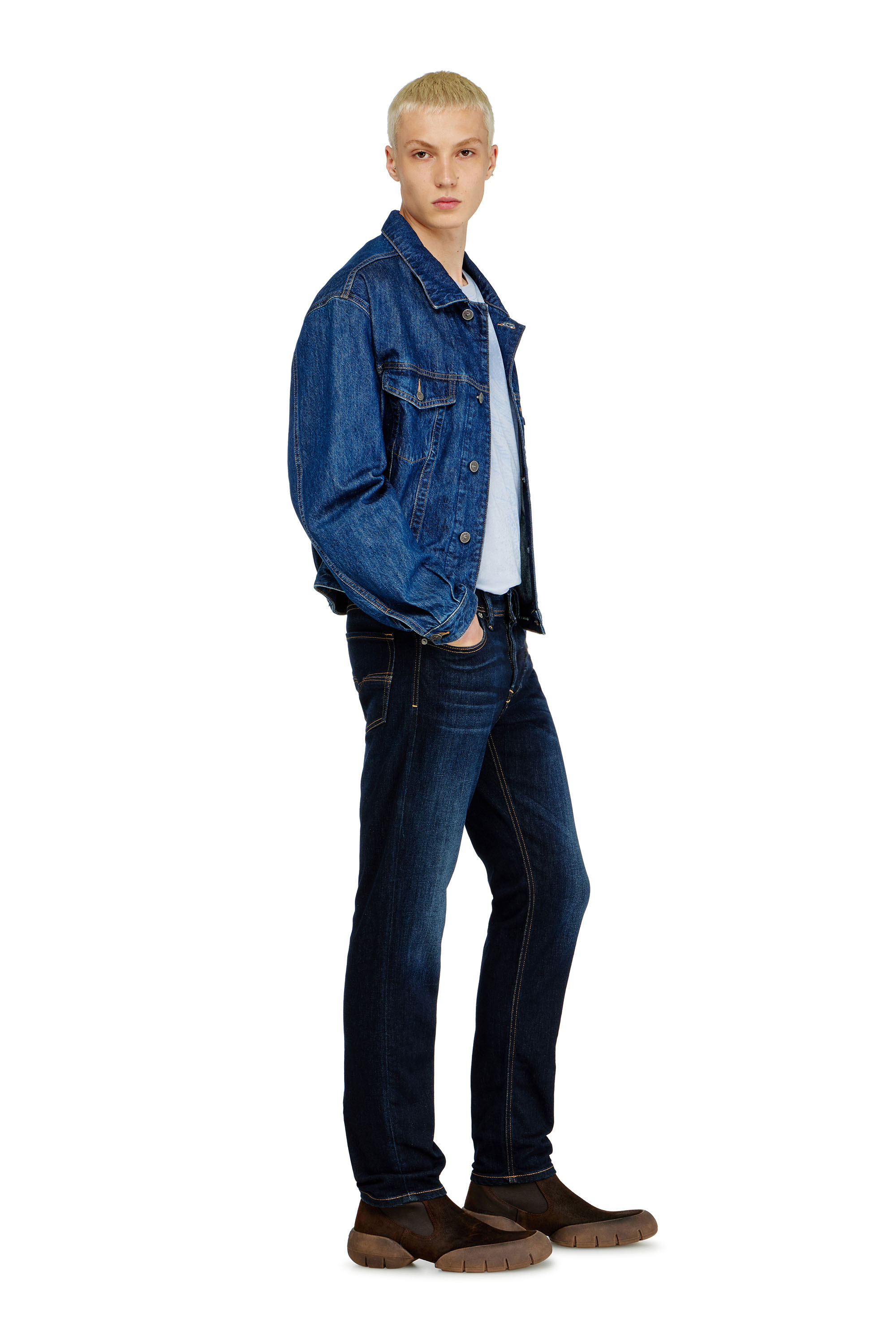 Diesel - Man's Regular Jeans 1986 Larkee-Beex 09Q15, Dark Blue - 2