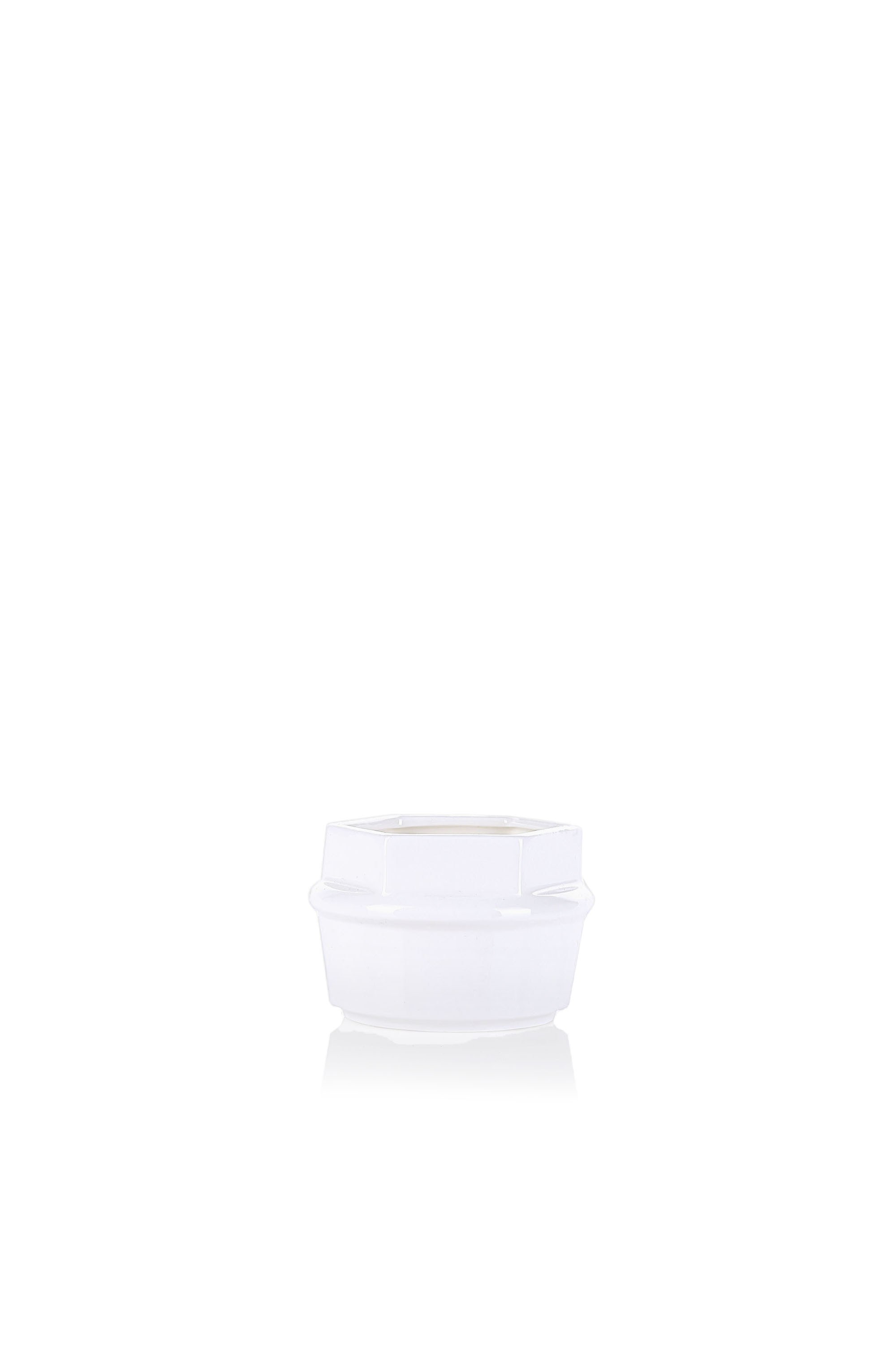 Diesel - 10971 MACHINE COLLEC, Unisex's Porcelain small bowl, ø cm 9 / 3.5" in White - 1