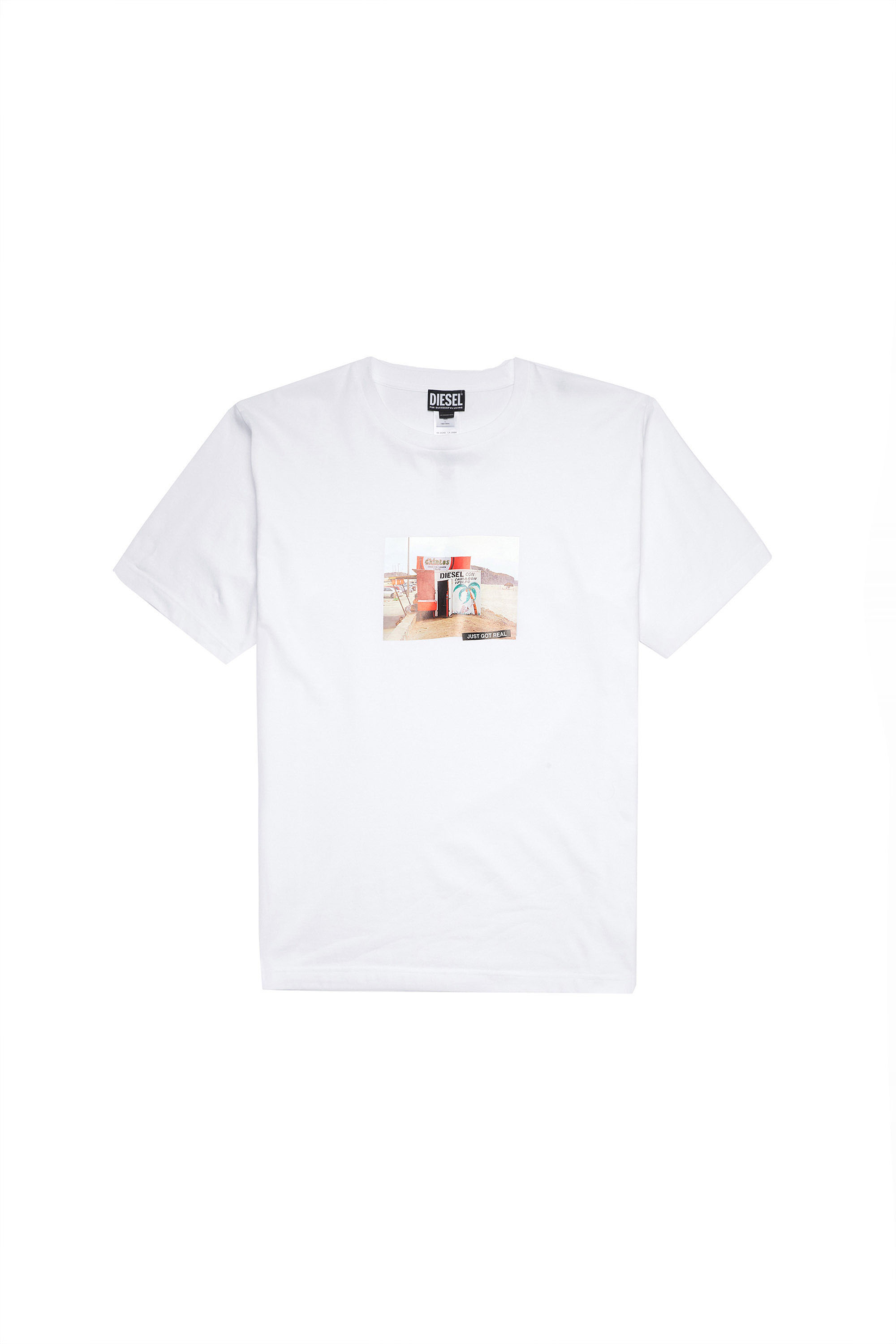 T-TUBOLAR-B2, White - T-Shirts