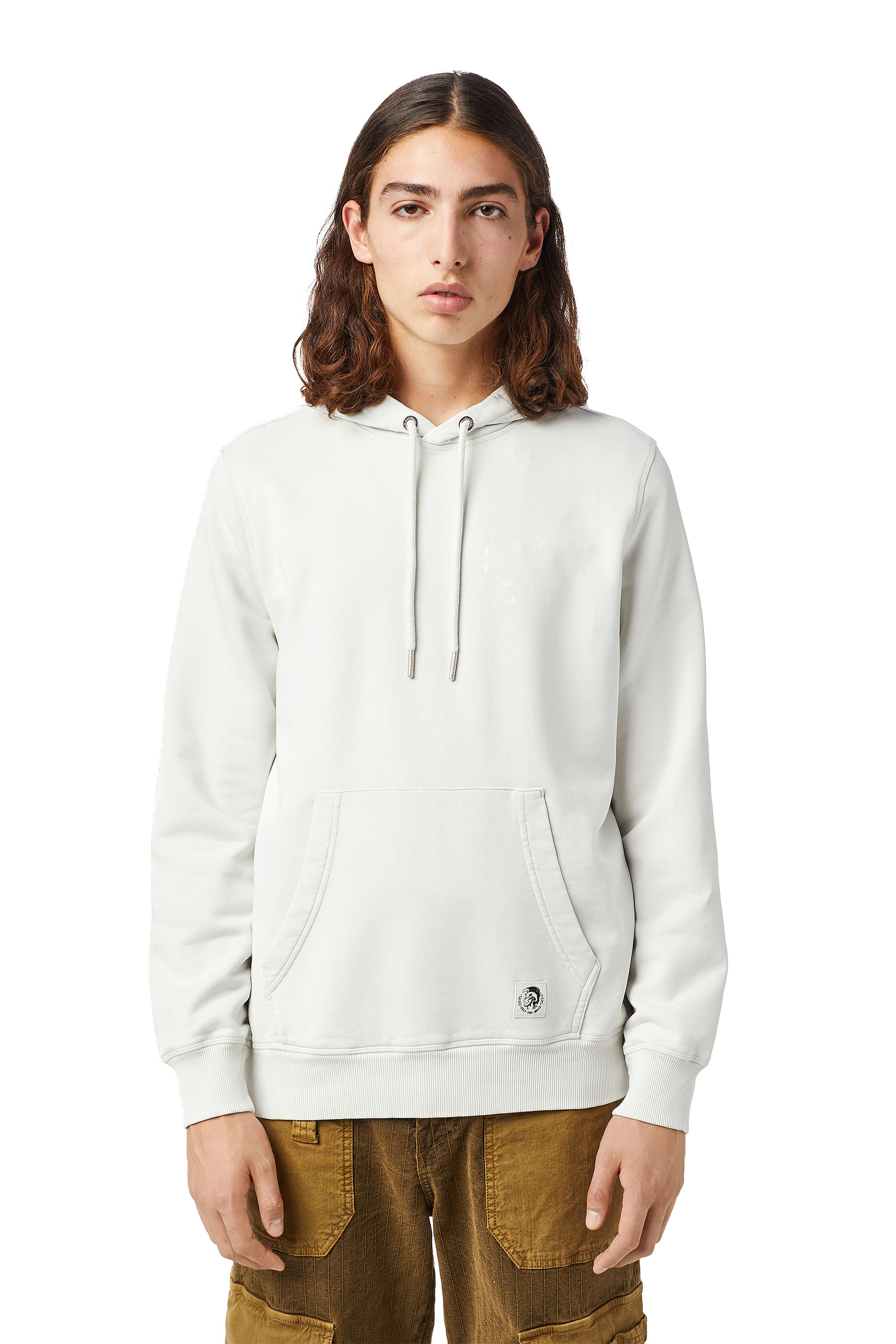S-GIRK-HOOD-MOHI-B1, Grey - Sweaters