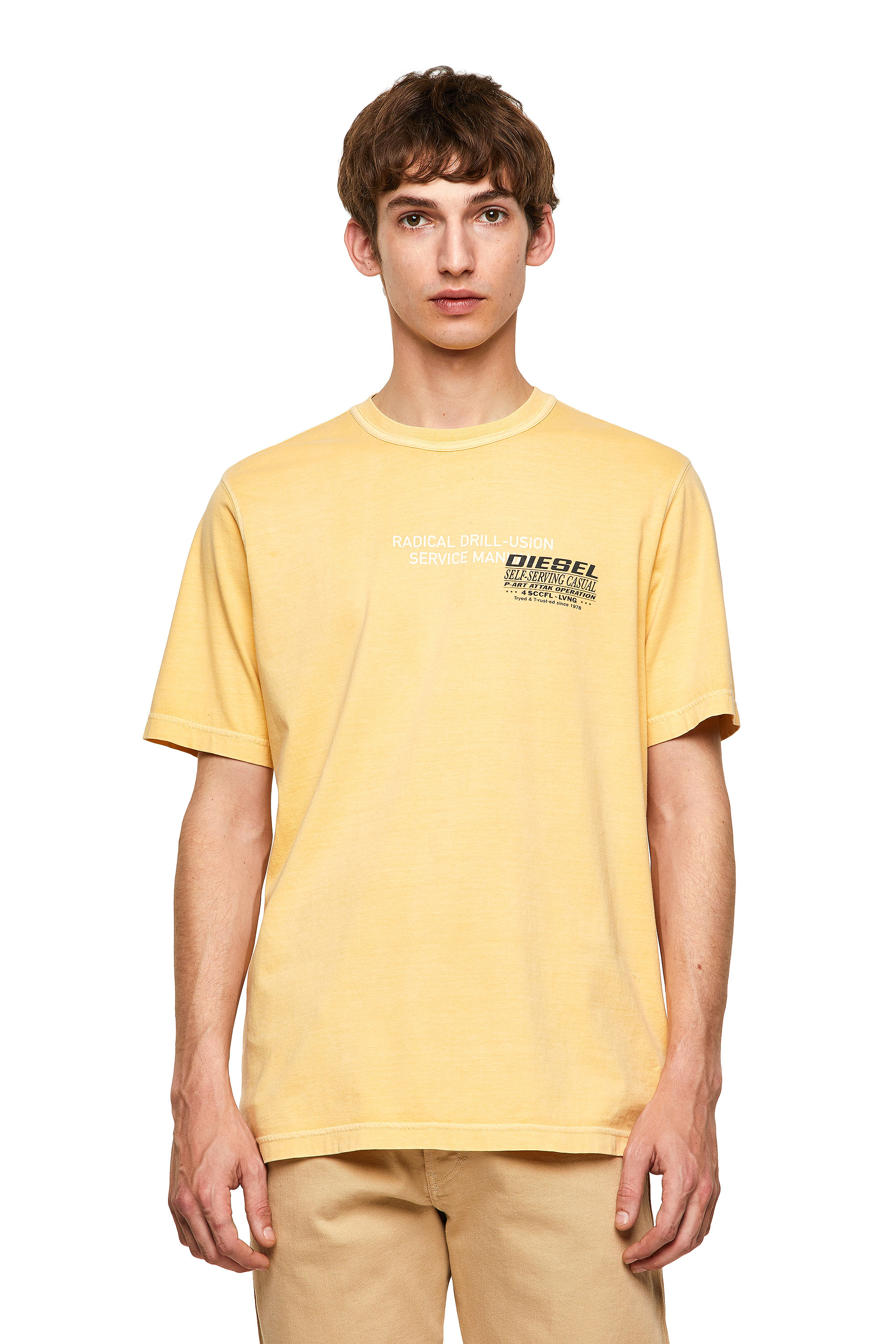 T-JUBINDY-B1, Yellow - T-Shirts
