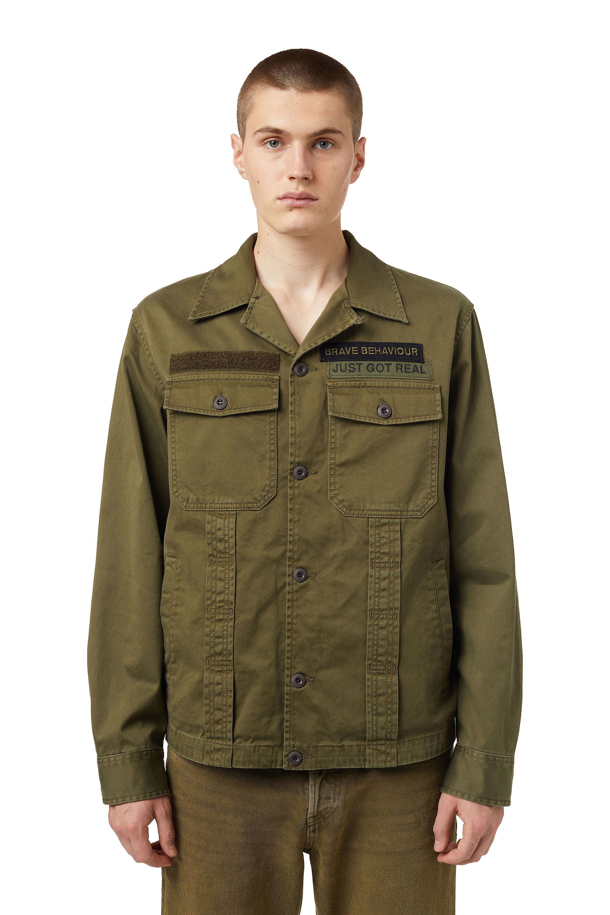 J-FULLER, Military Green - Jackets
