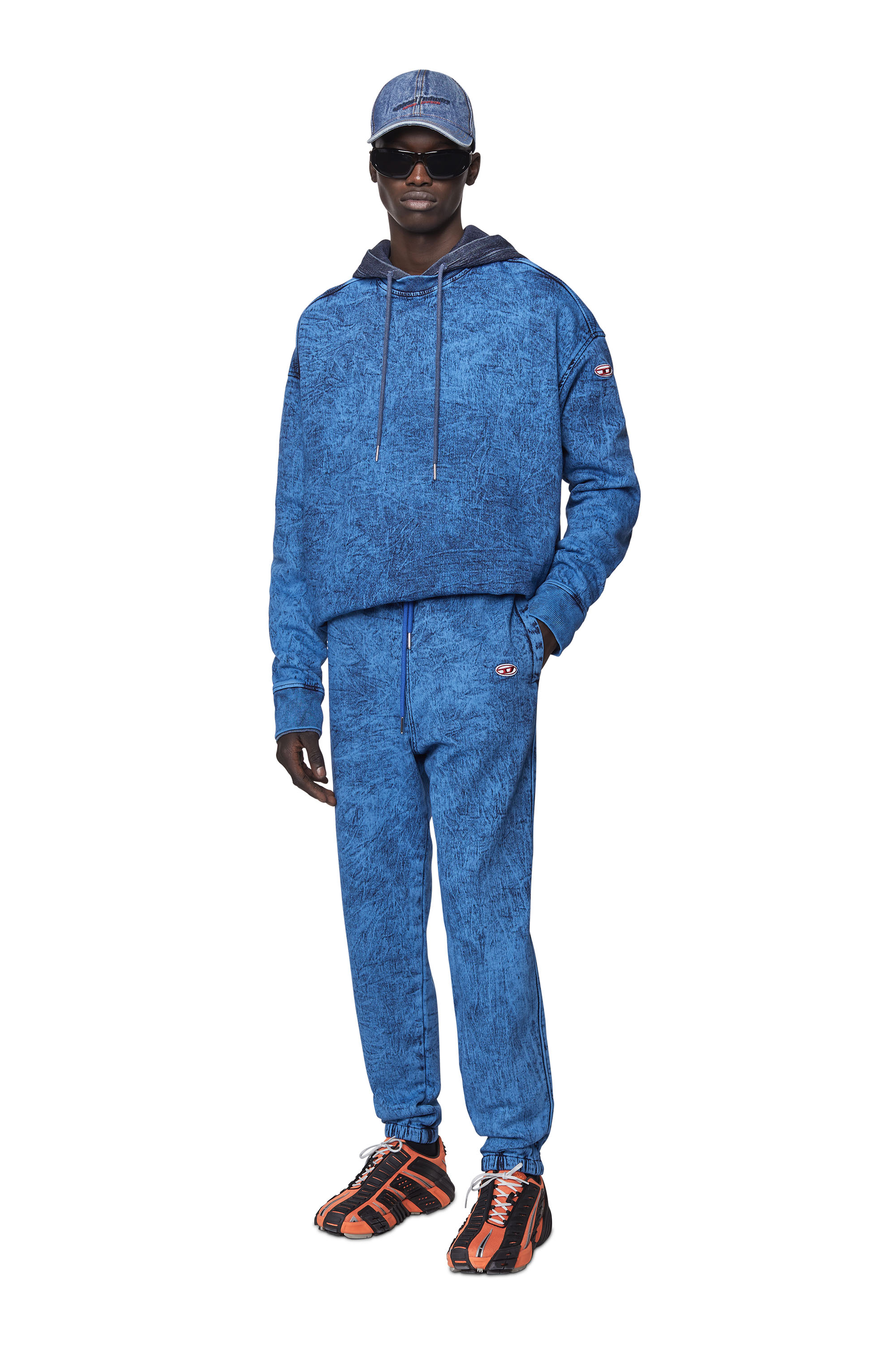 D-Lab Track Denim 09D16 Tapered, Blue Diesel - D-Lab Track Denim 09D16 Tapered, Blue - Image 1