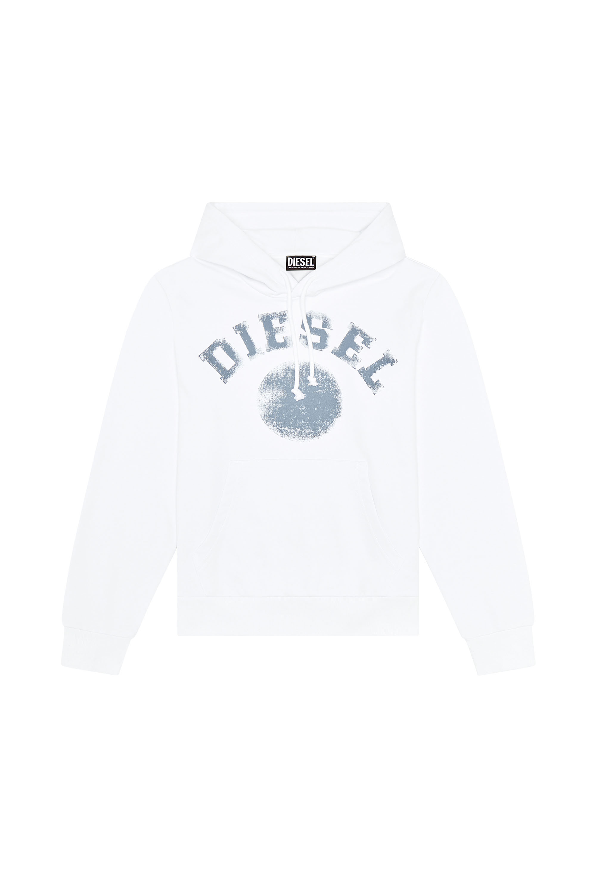 Diesel - S-GINN-HOOD-K30, White - Image 3