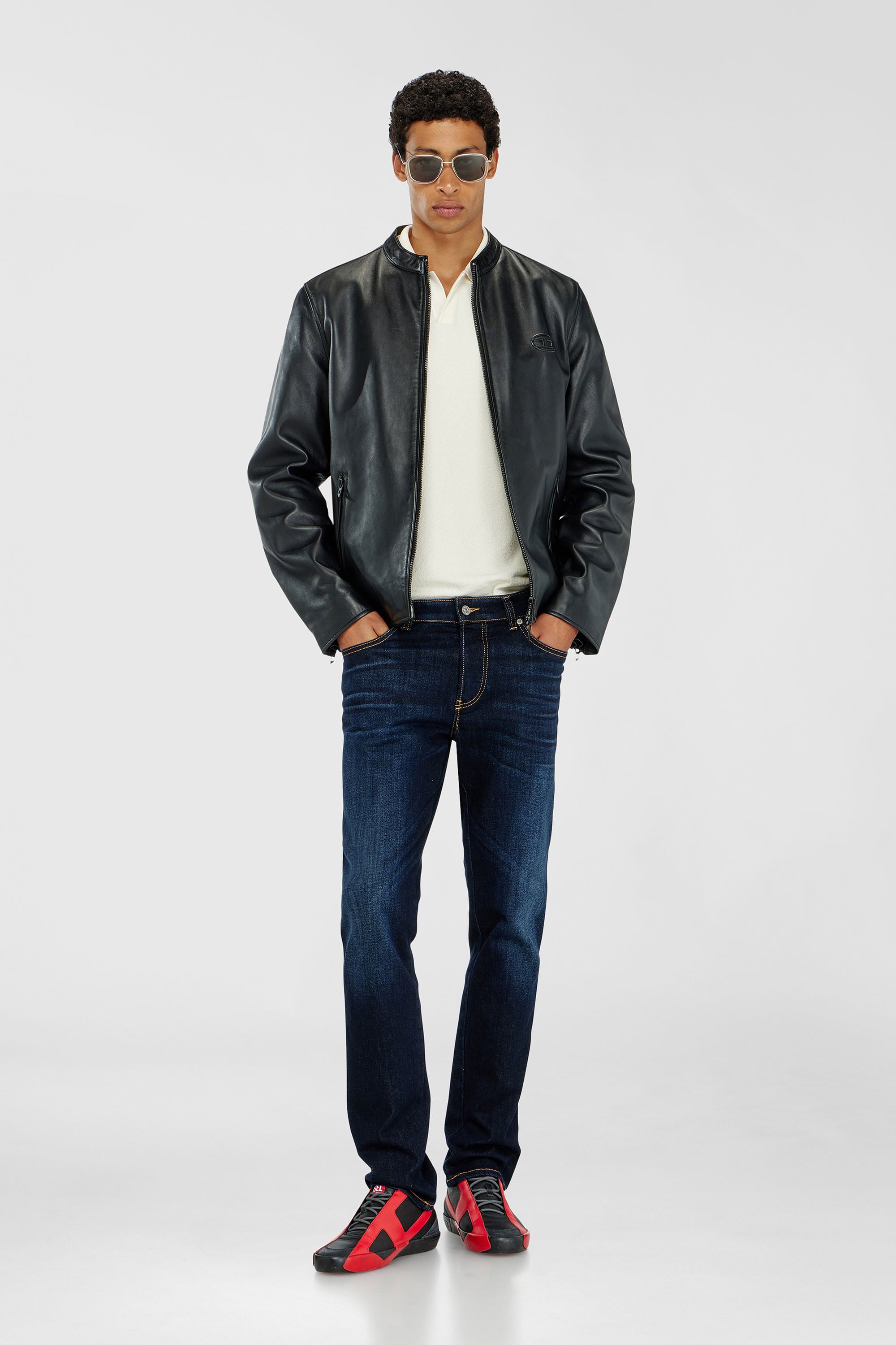 Diesel - Man's Slim Jeans 1993 D-Vyl 09Q15, Dark Blue - 2