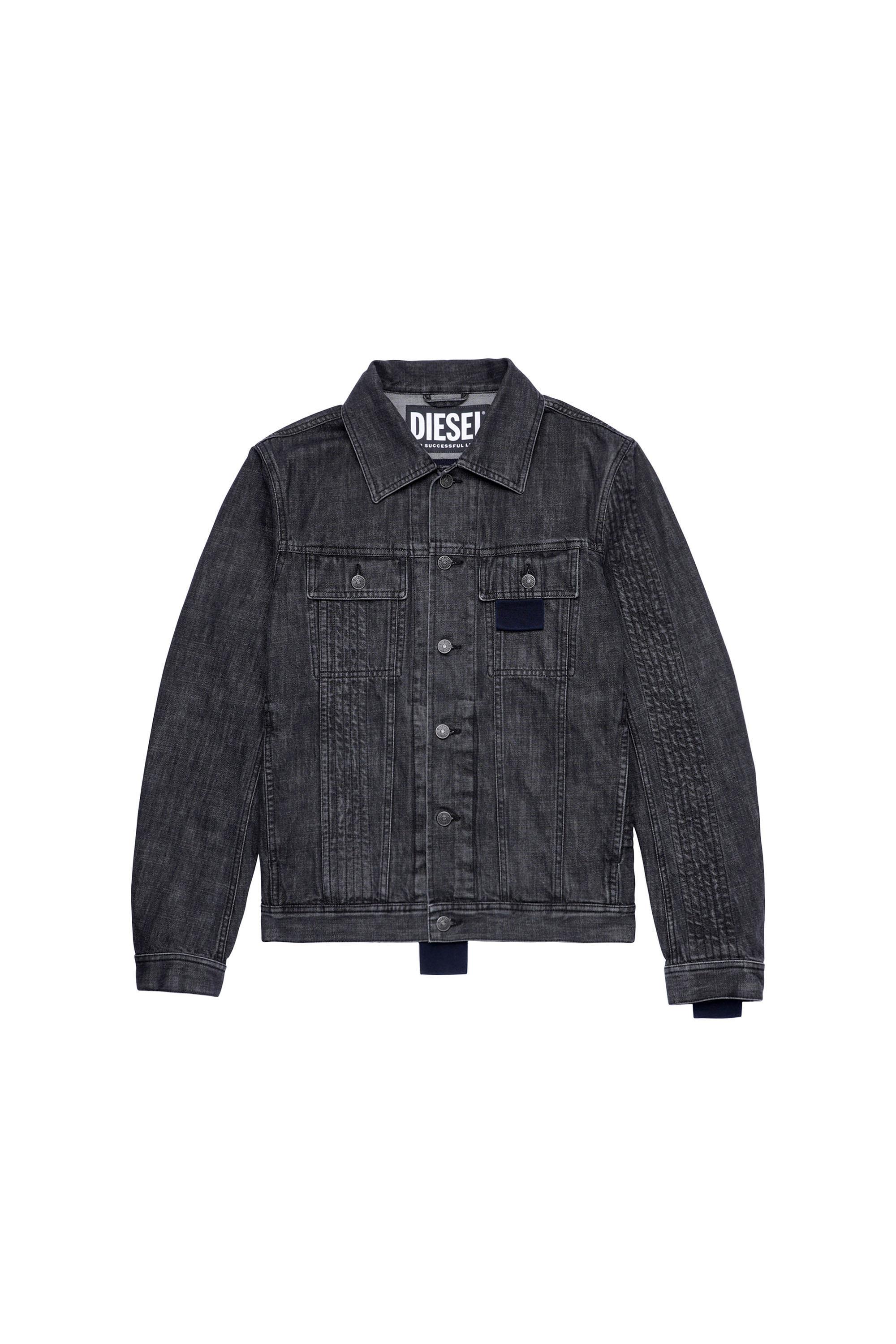 NHILL-C1-SP1, Black - Denim Jackets
