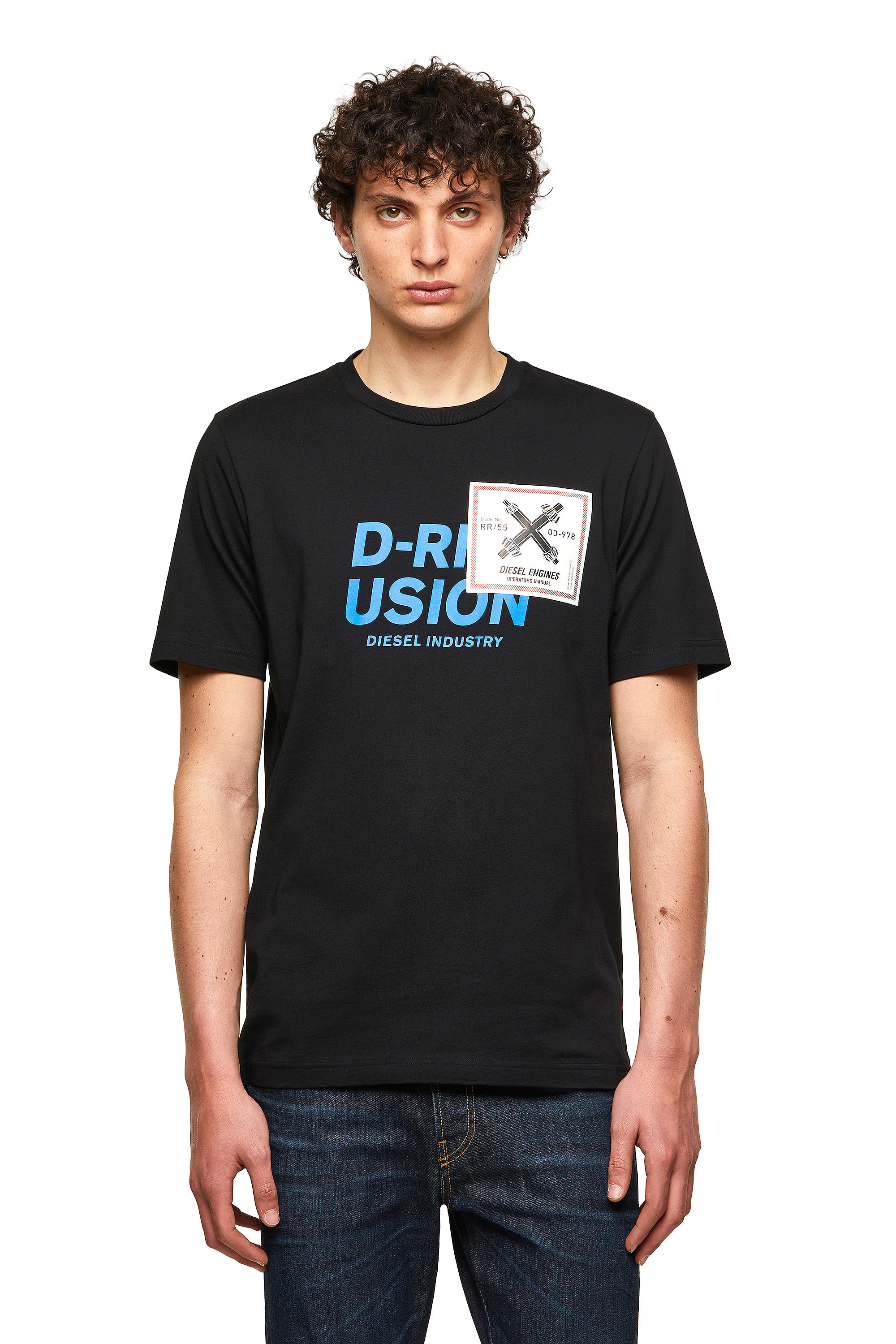 T-JUST-B62, Black - T-Shirts