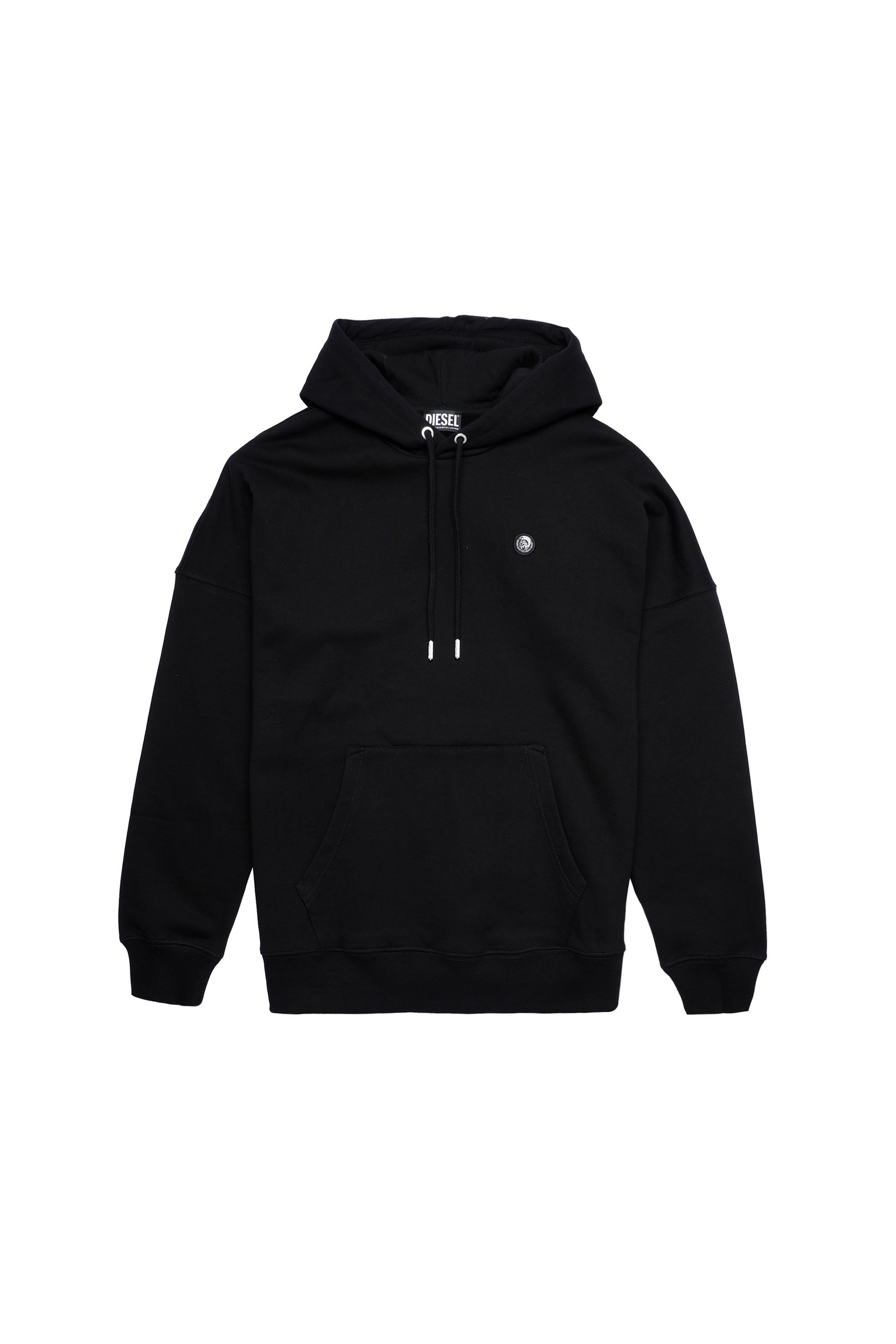 S-KRIB-HOOD-ROMOHI, Black - Sweaters
