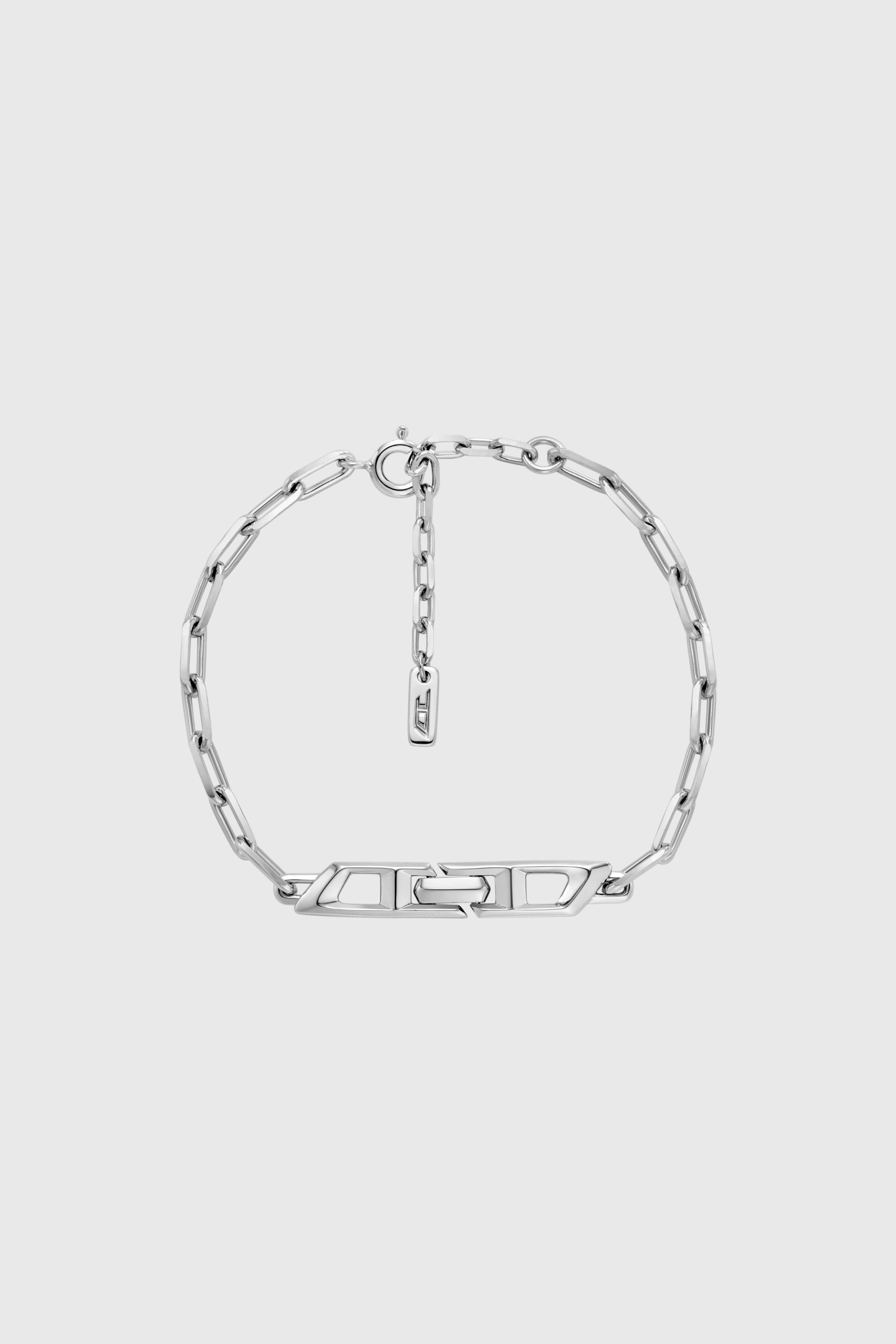 Sterling silver chain bracelet