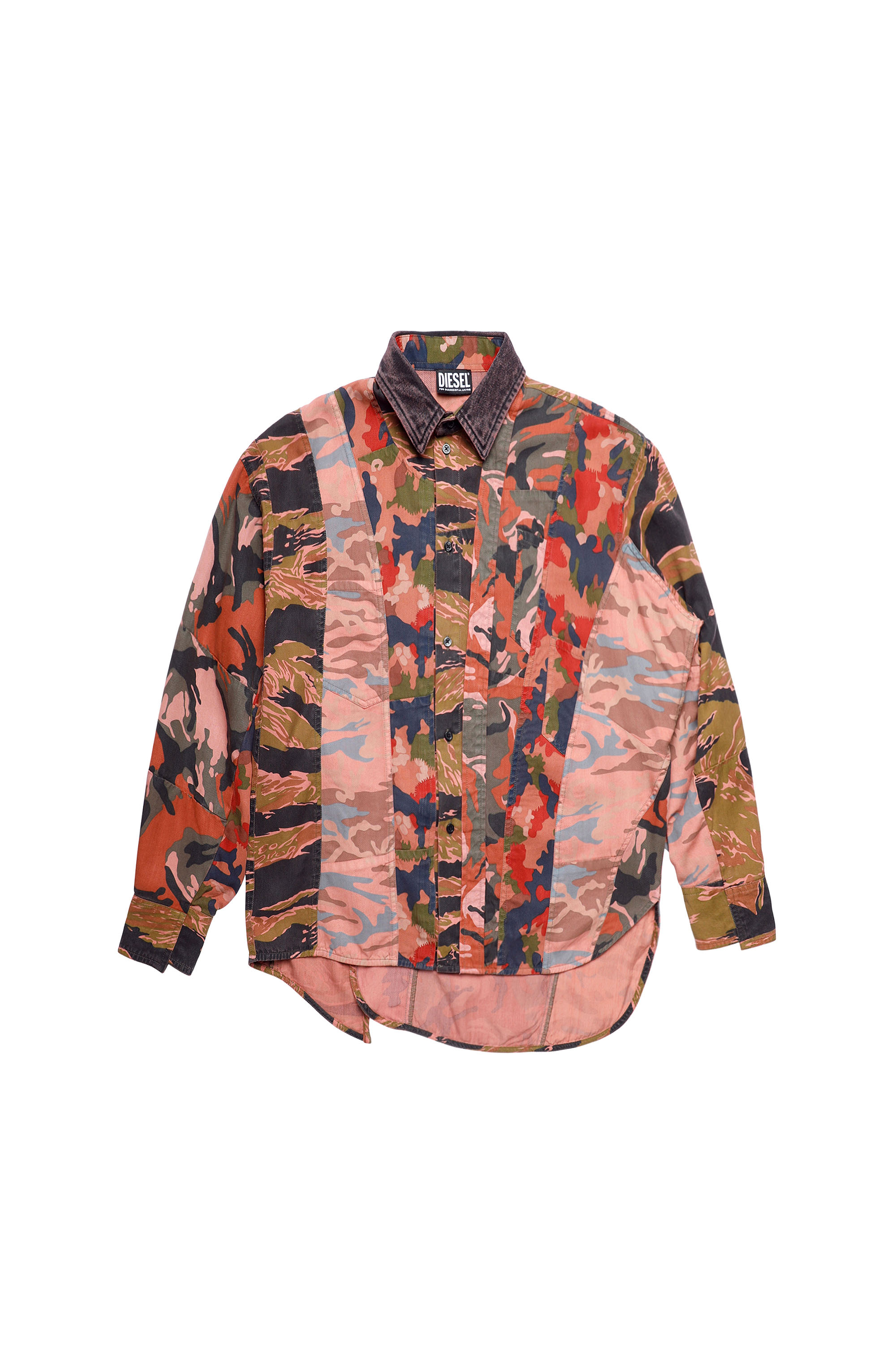 C-VALERIA, Brown/Pink - Shirts