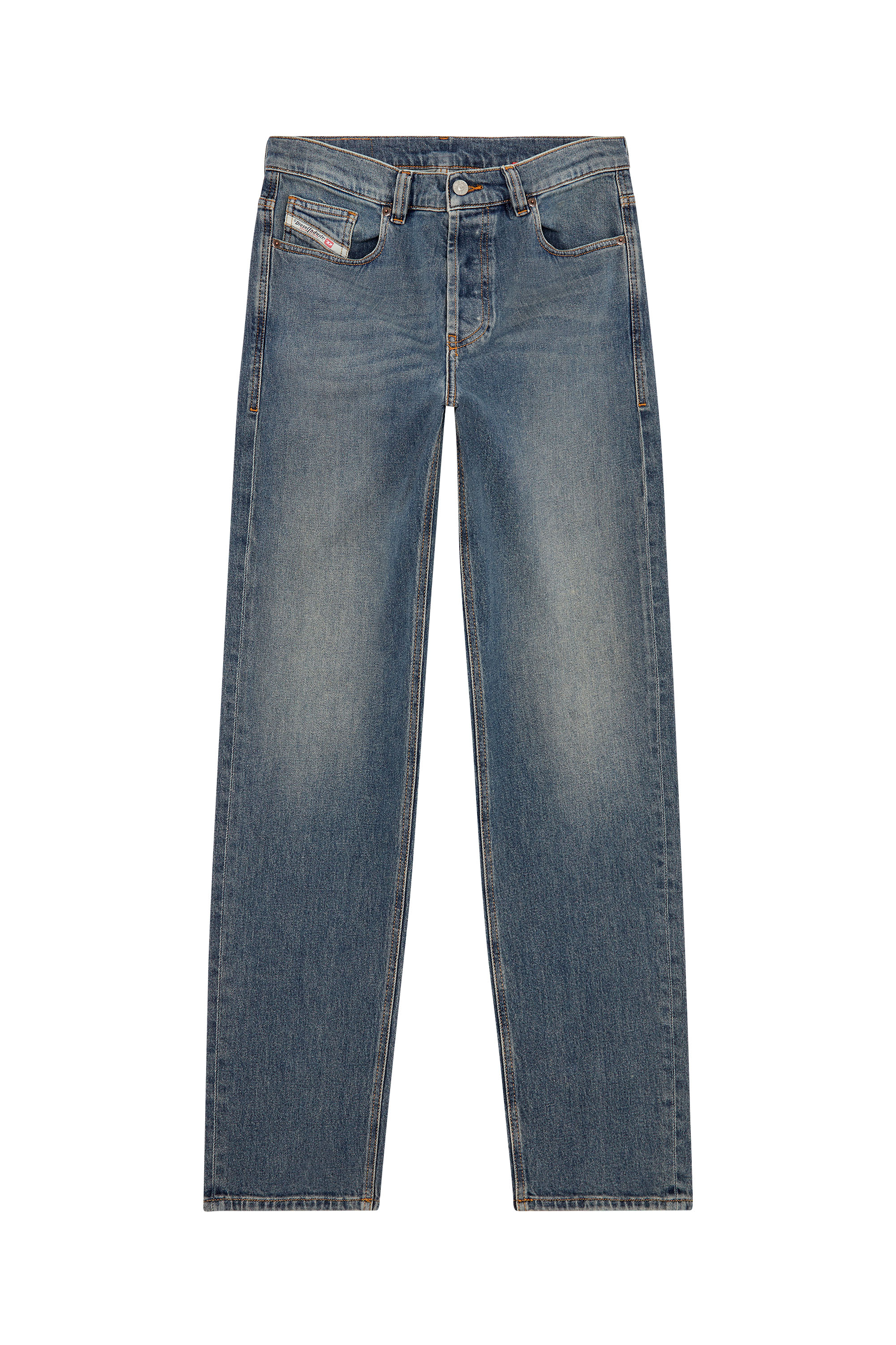 Diesel - Straight Jeans 2010 D-Macs 09F74, Medium blue - Image 5