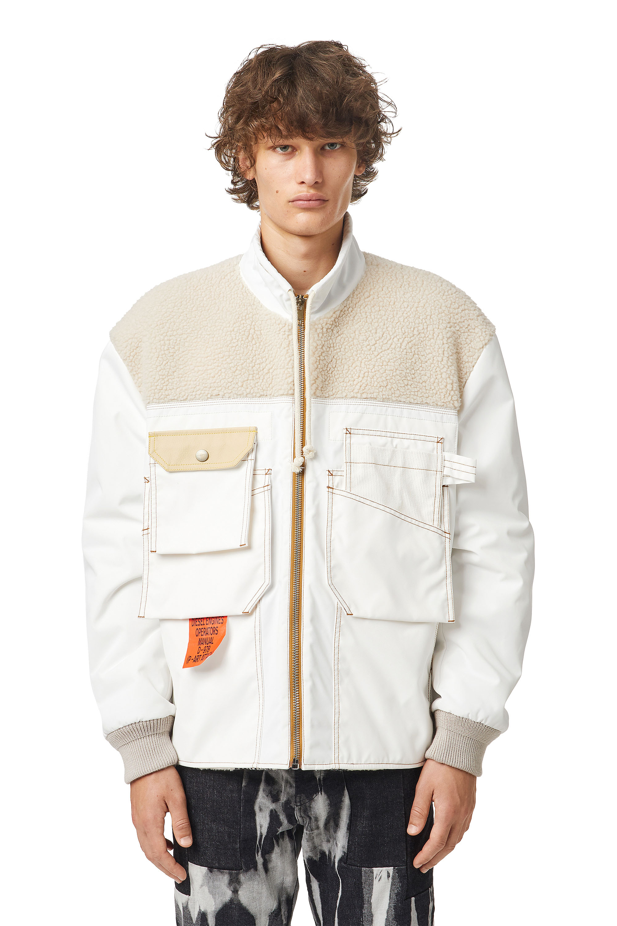 W-HOWE-FUR, White - Winter Jackets