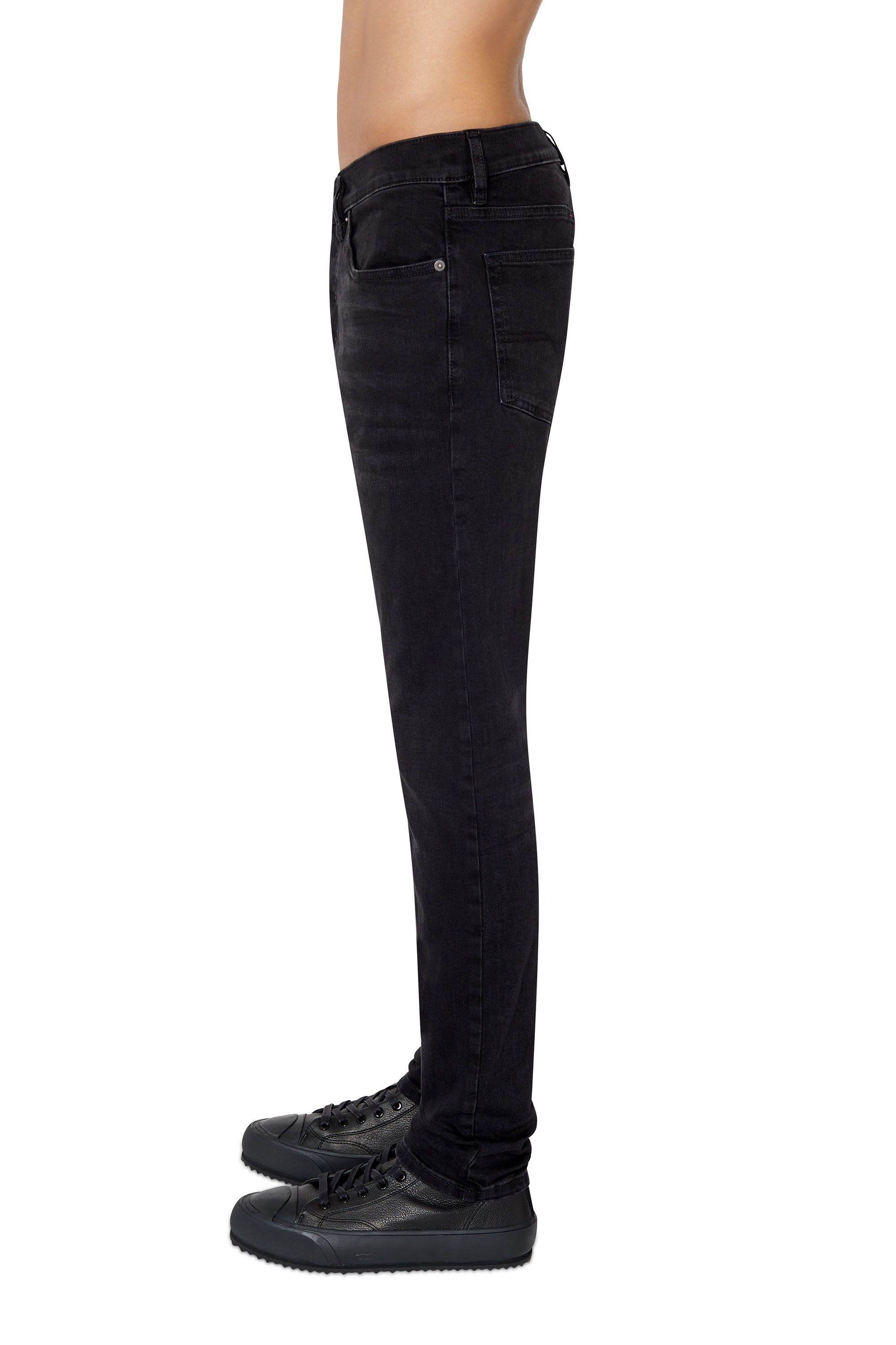 Diesel - Slim Jeans D-Luster 0IHAU, Black/Dark grey - Image 5