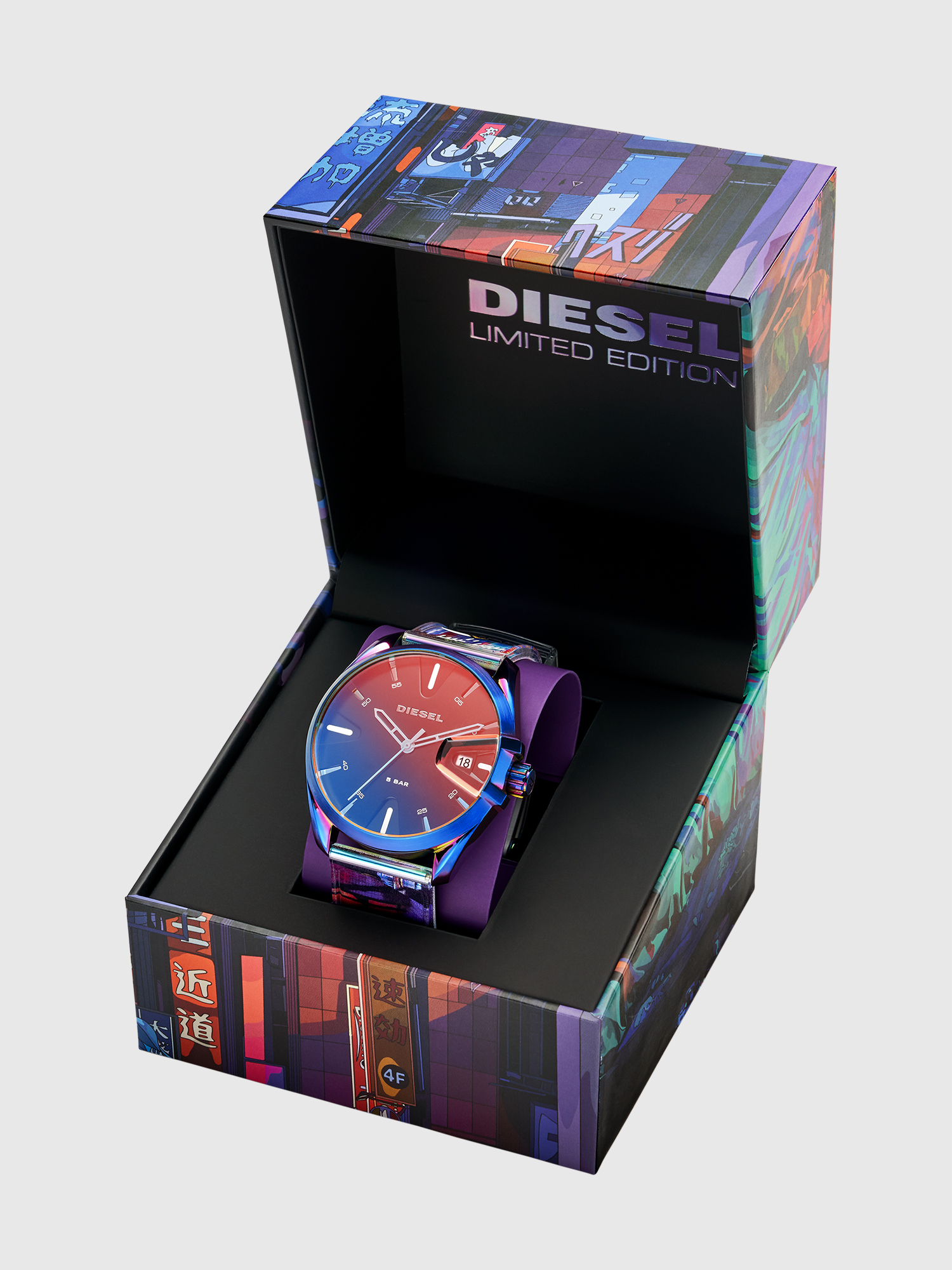 Diesel - DZ1942, Unisex's MS9 three-hand watch Mad Dog Jones in Multicolor - 5