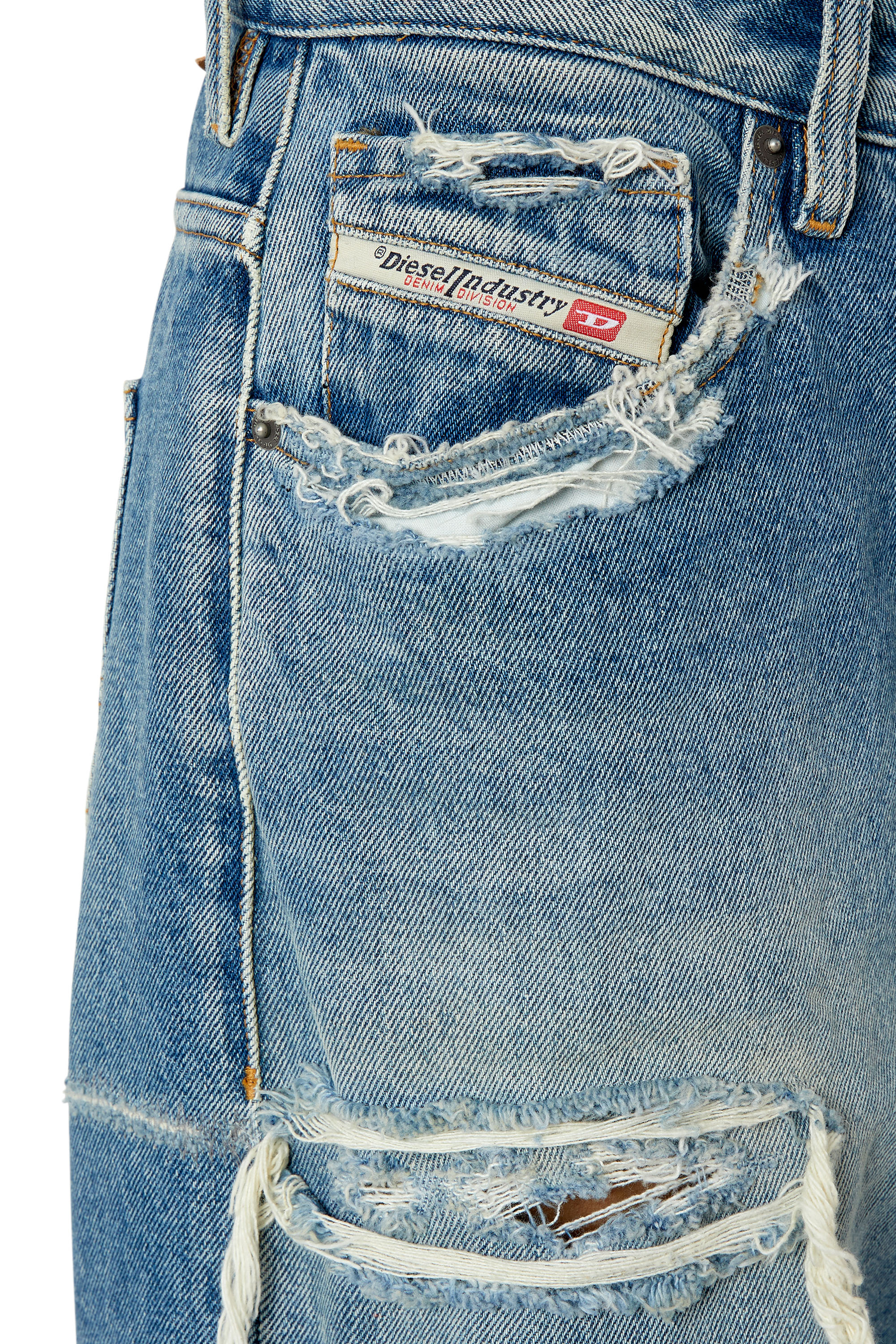 Diesel - 1999 D-Reggy 007N3 Straight Jeans, Medium blue - Image 3