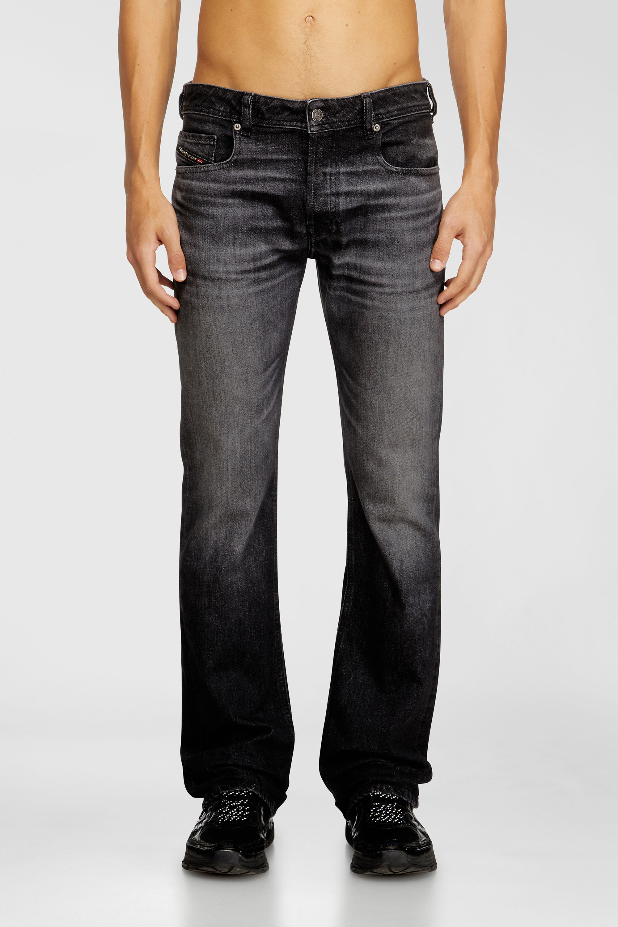 Diesel - Man's Bootcut Jeans 2007 Zatiny 09N48, Black/Dark grey - 1
