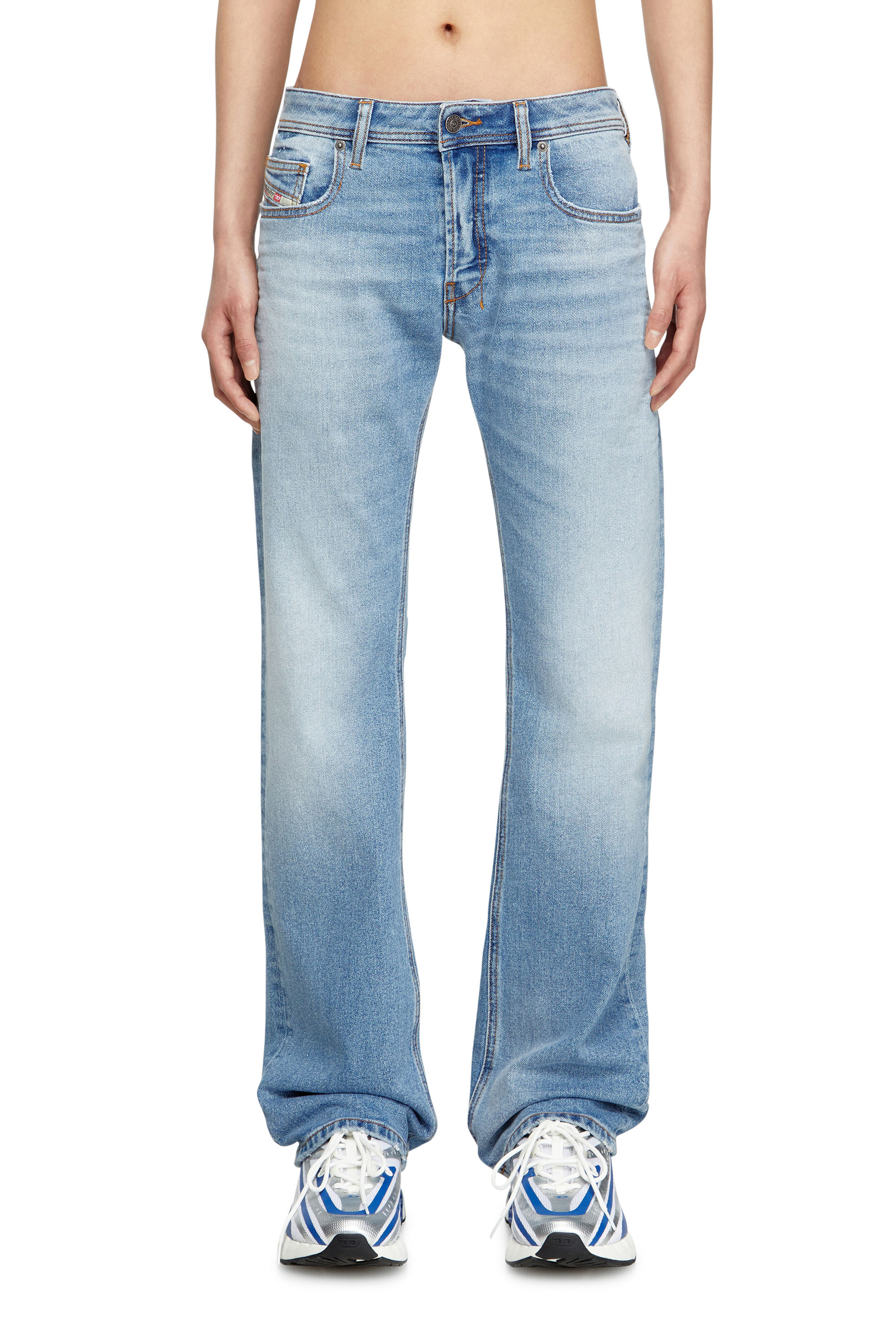 Diesel - Man's Bootcut Jeans 2007 Zatiny 0DBDV, Light Blue - 1