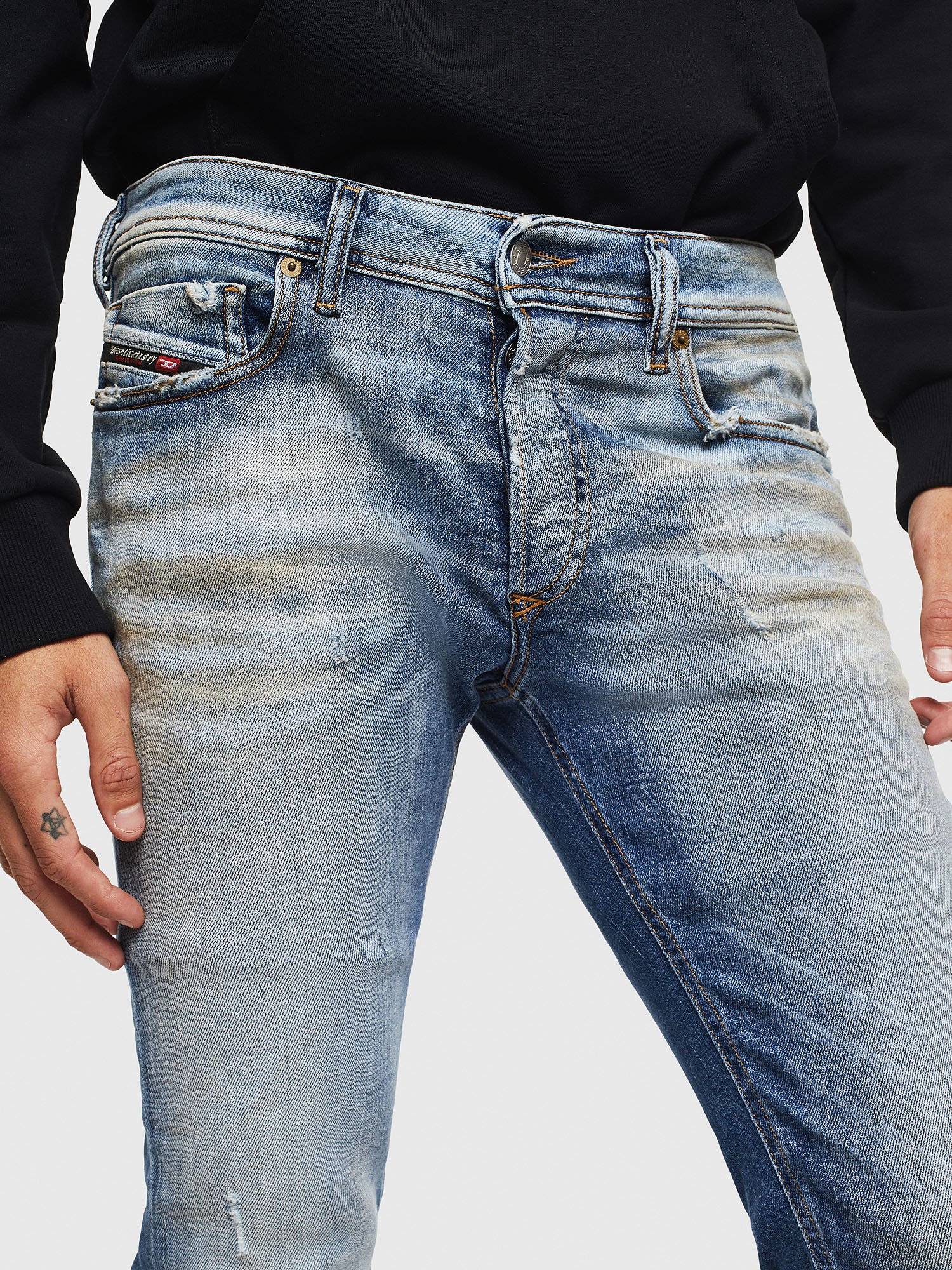 diesel sleenker slim skinny jeans