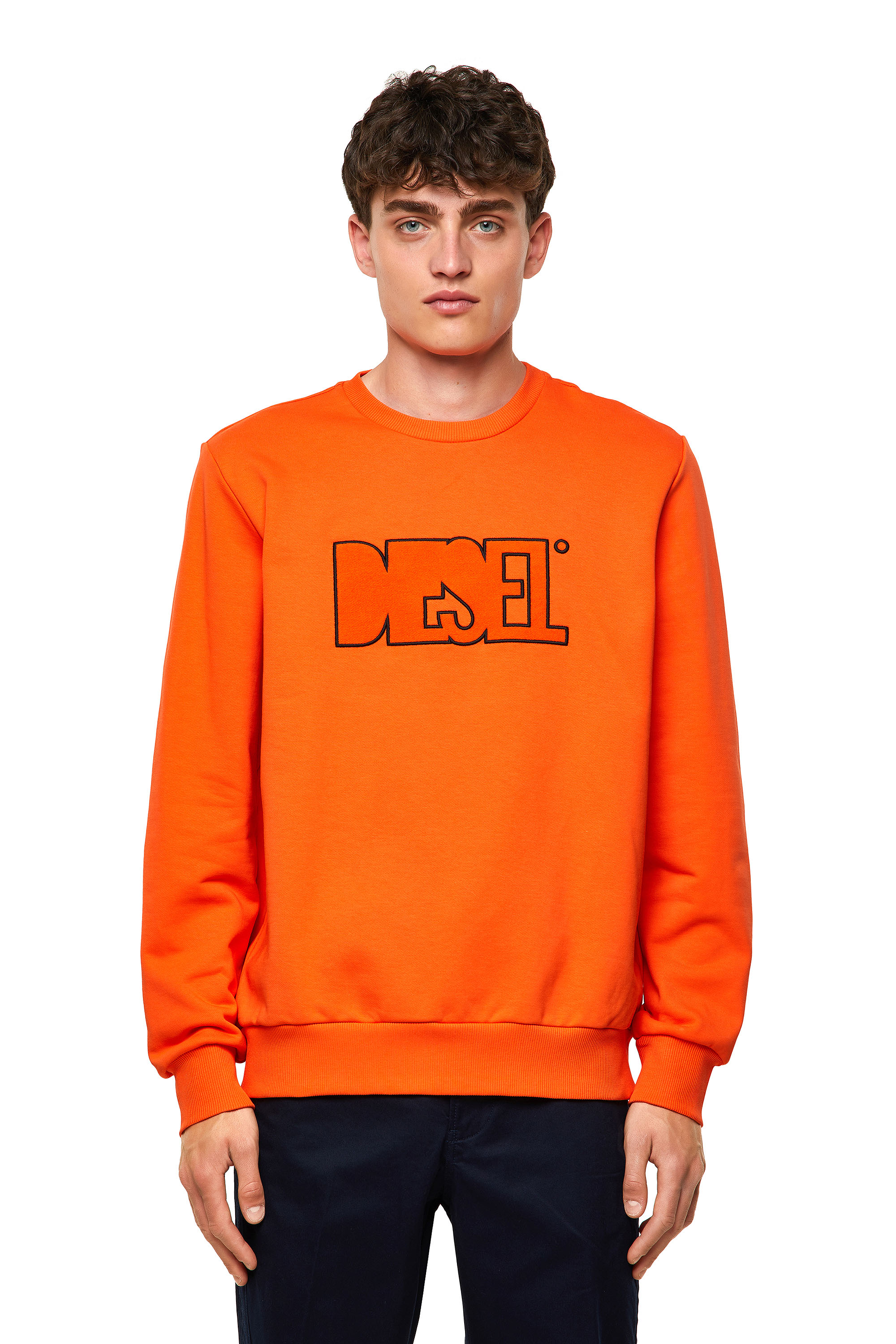 S-GIRK-B6, Orange - Sweaters