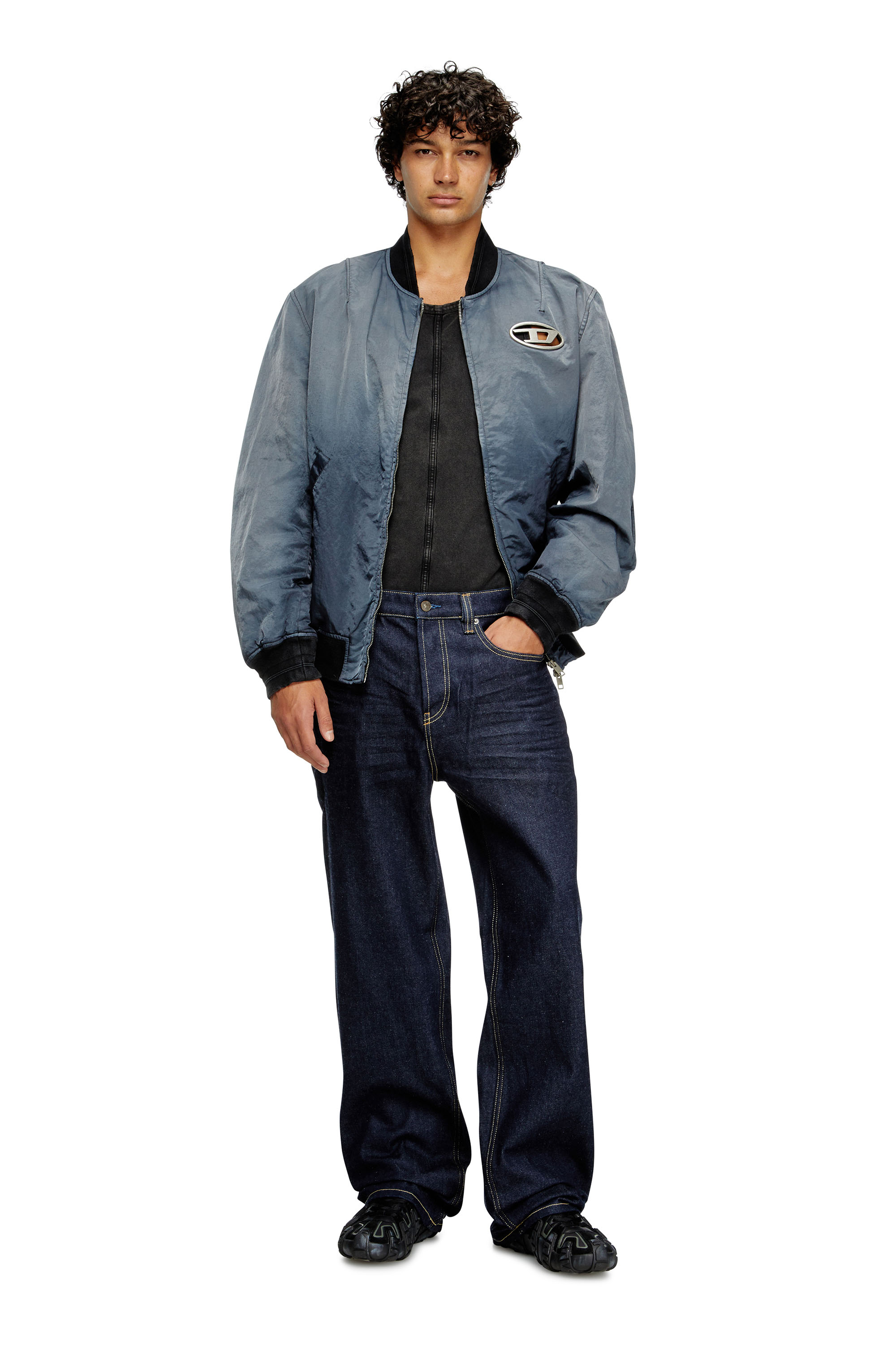 Diesel - Man's Relaxed Jeans 2001 D-Macro 0GRDV, Dark Blue - 2