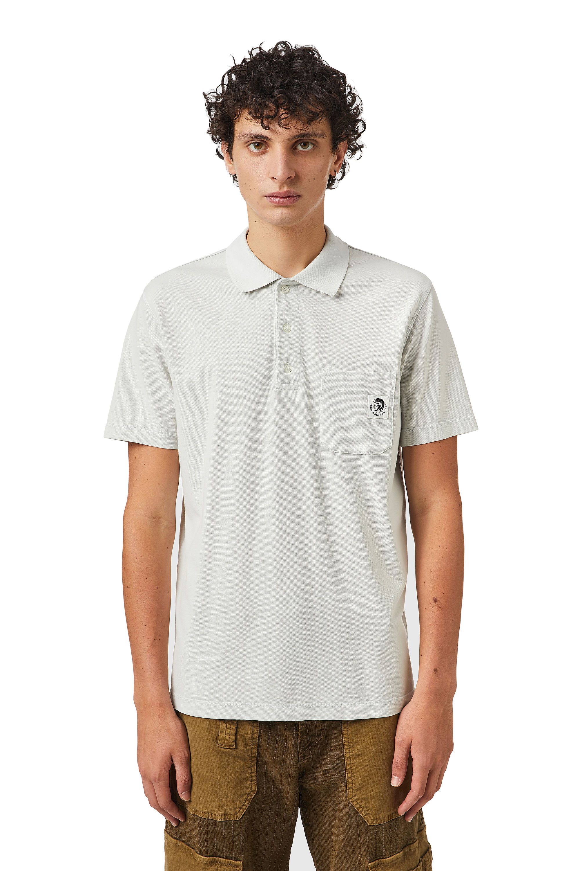T-POLO-WORKY-B1, Light Grey - Polos