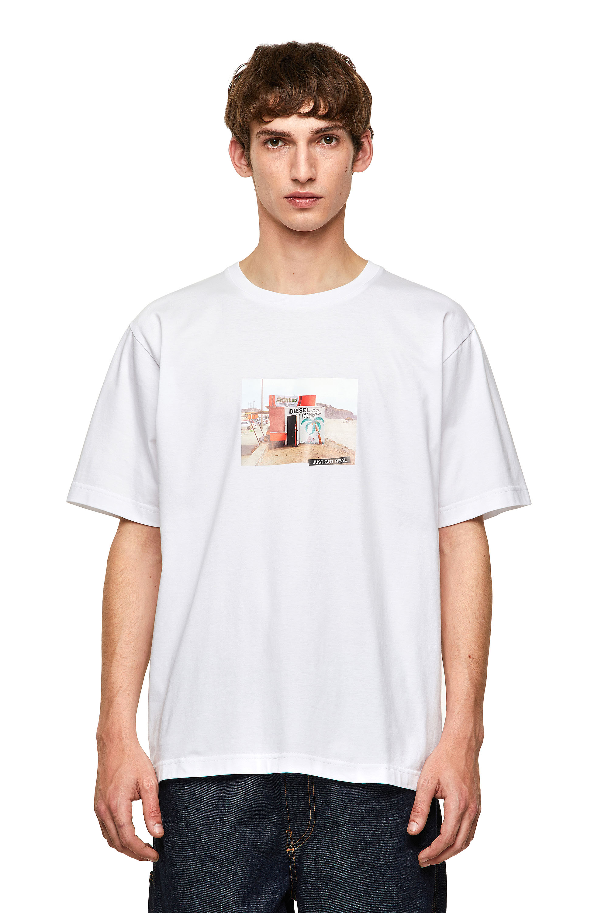 T-TUBOLAR-B2, White - T-Shirts