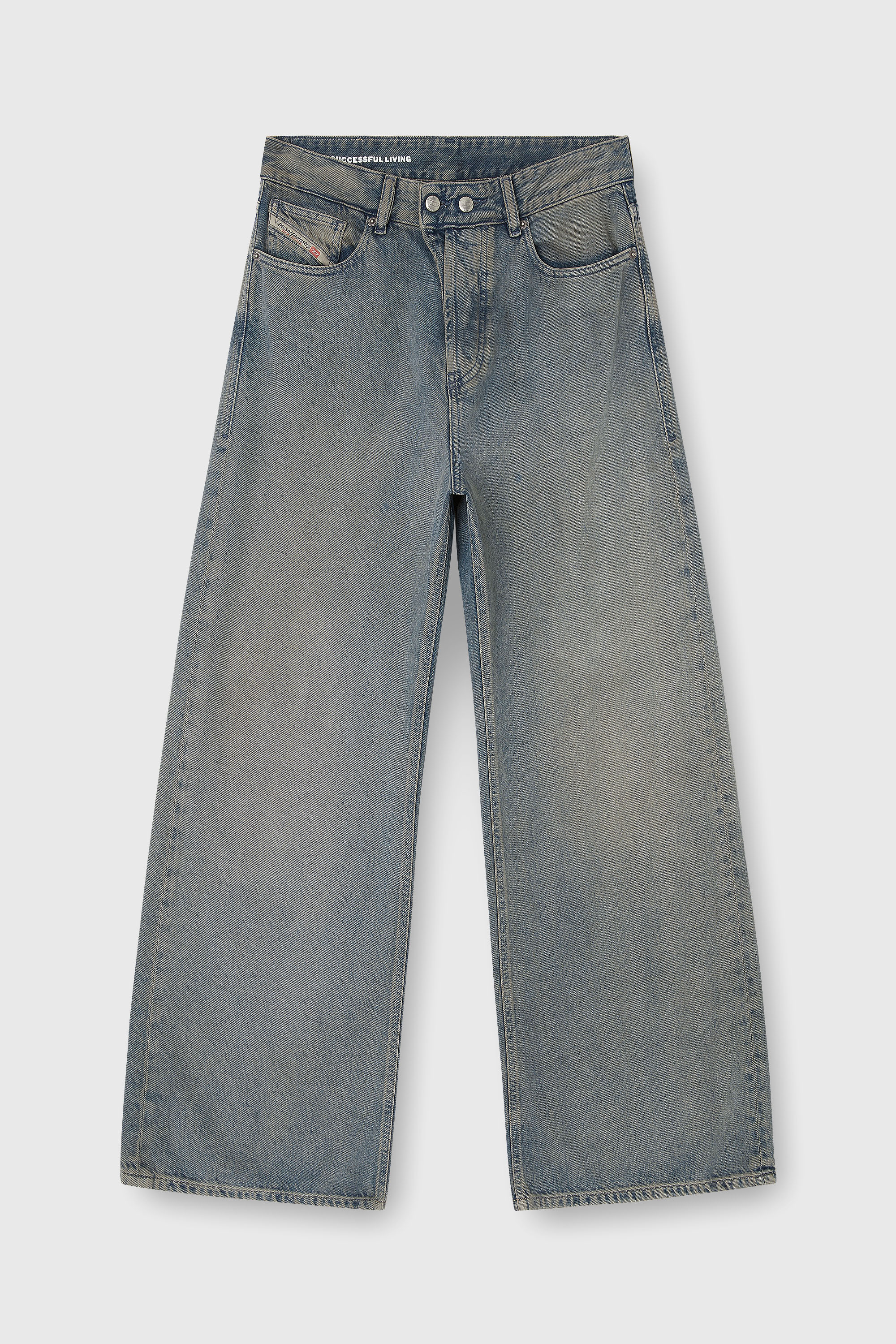 Diesel - Woman's Relaxed Jeans 1996 D-Sire 09N24, Medium blue - 4